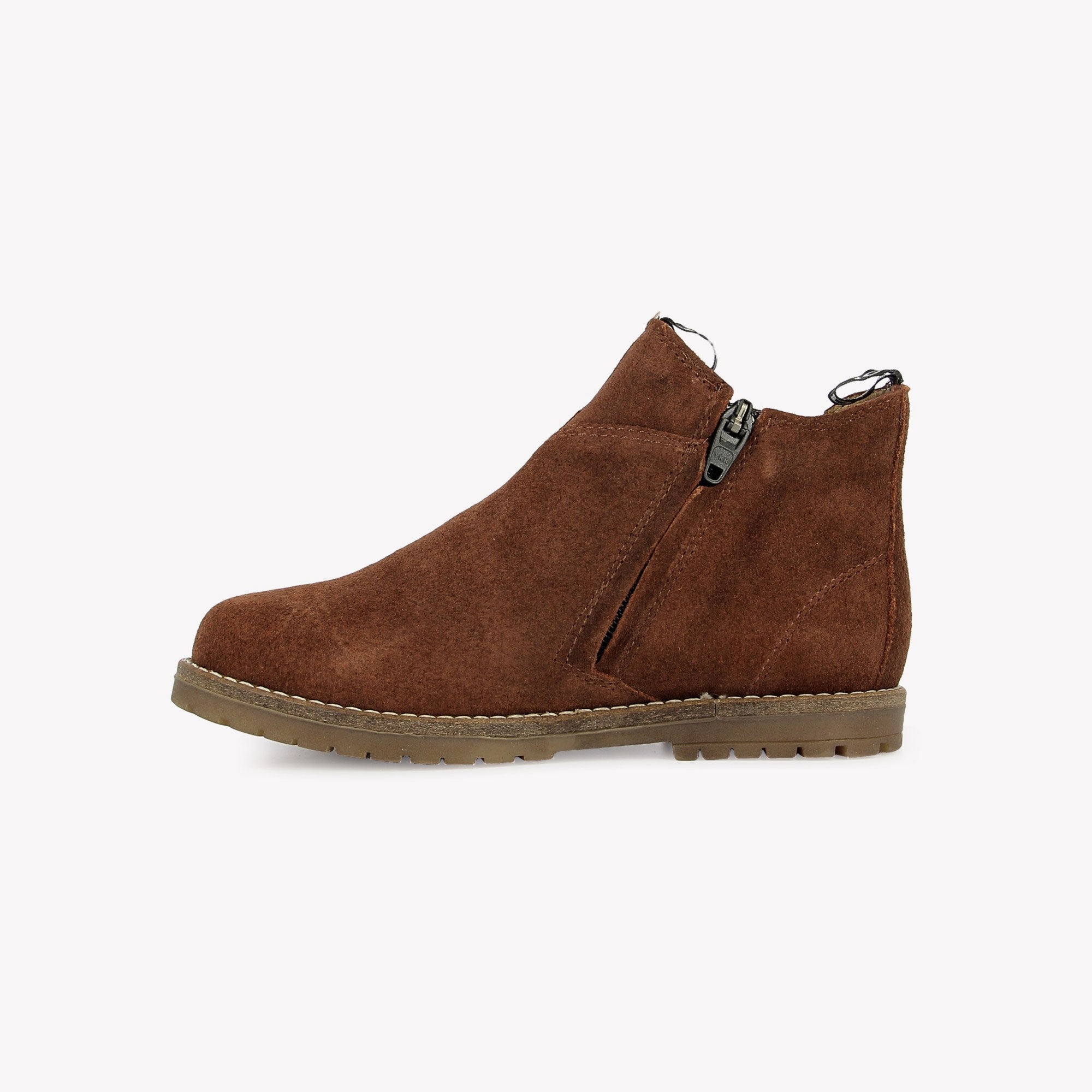 BOB JOD ZIP - VELOURS OILY - BROWN POM D'API
