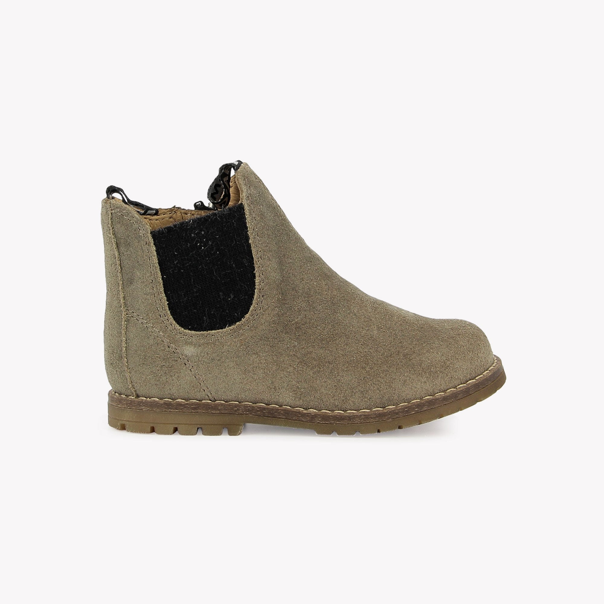 BOB JOD ZIP - VELOURS OILY - KAKI POM D'API
