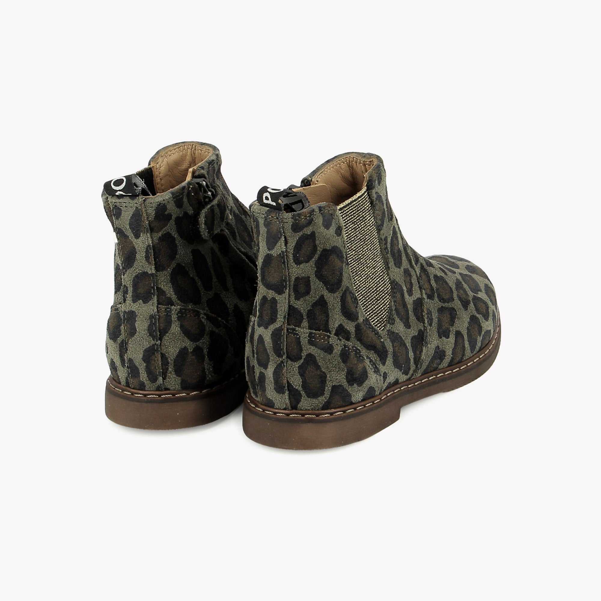 CITY JODZIP - LEOPARD - KHAKI POM D'API