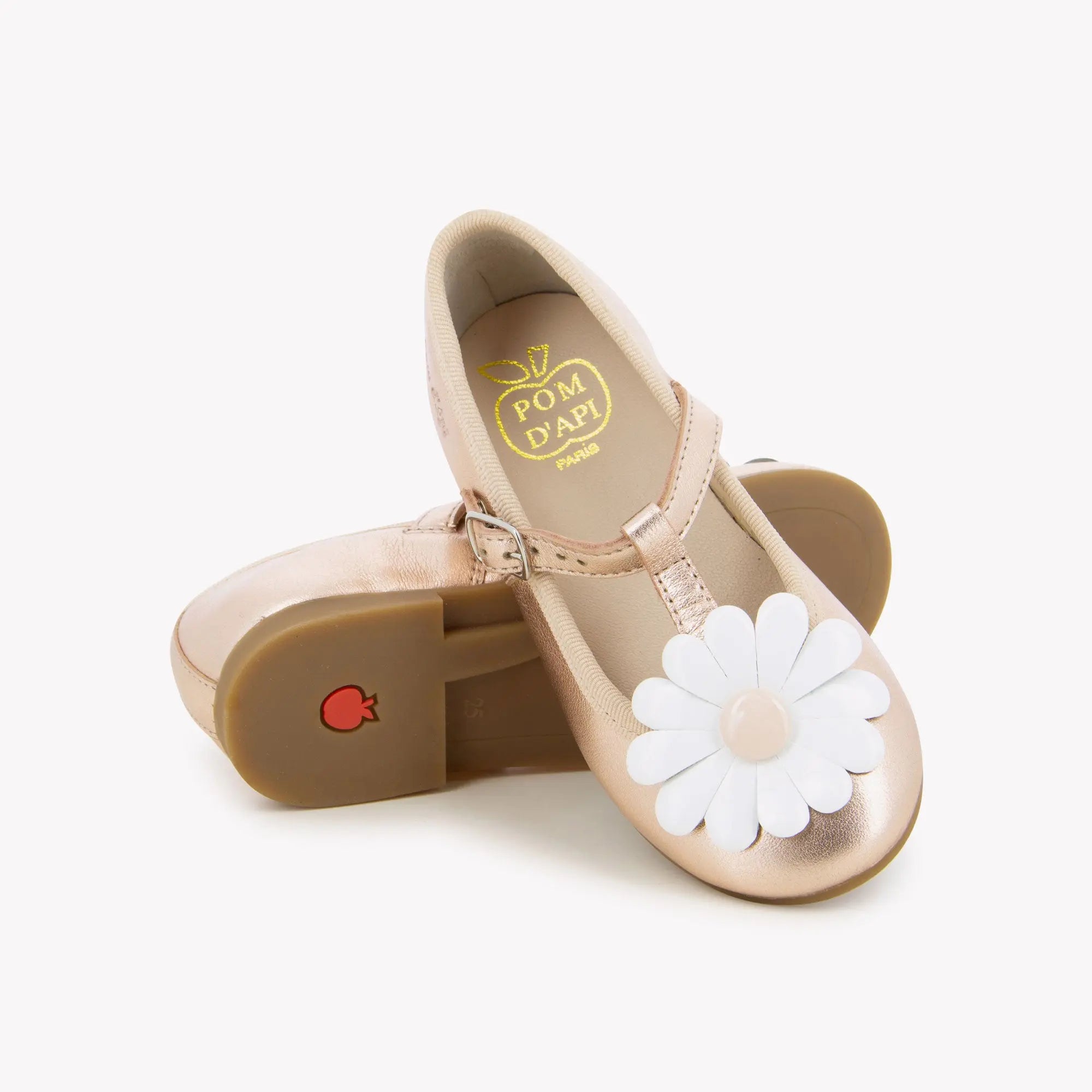 BALLERINES en - DORY FLO - LAMINATO - CUIVRE