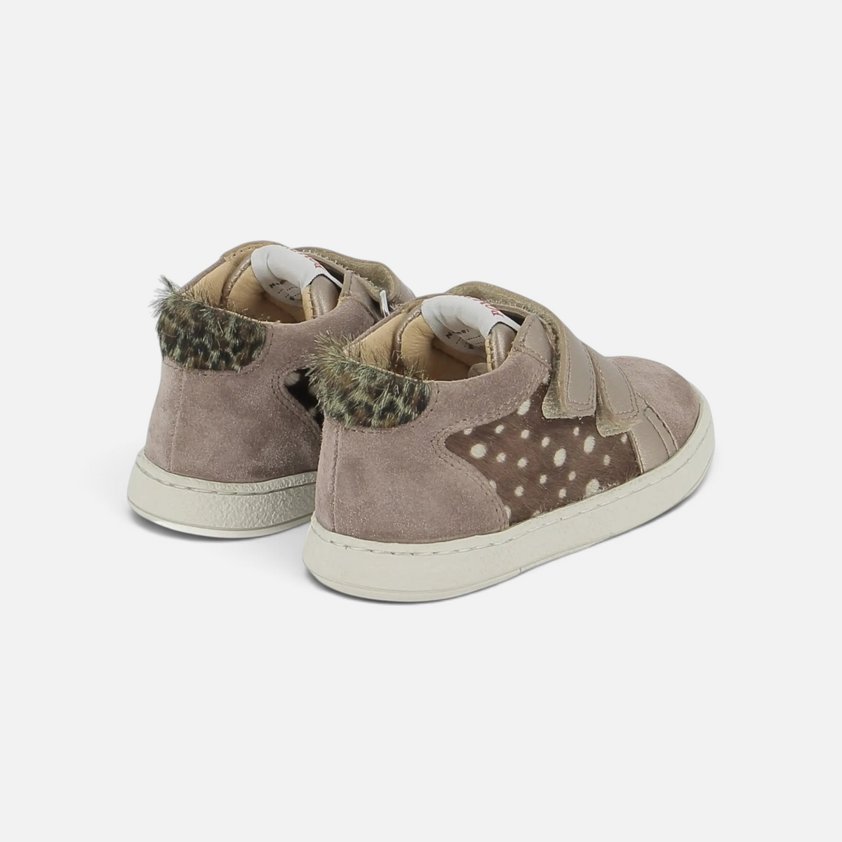 EASY TOP-SCHUIM - VELOURS-HAIRY - OUDROZE-FAWN POM D'API