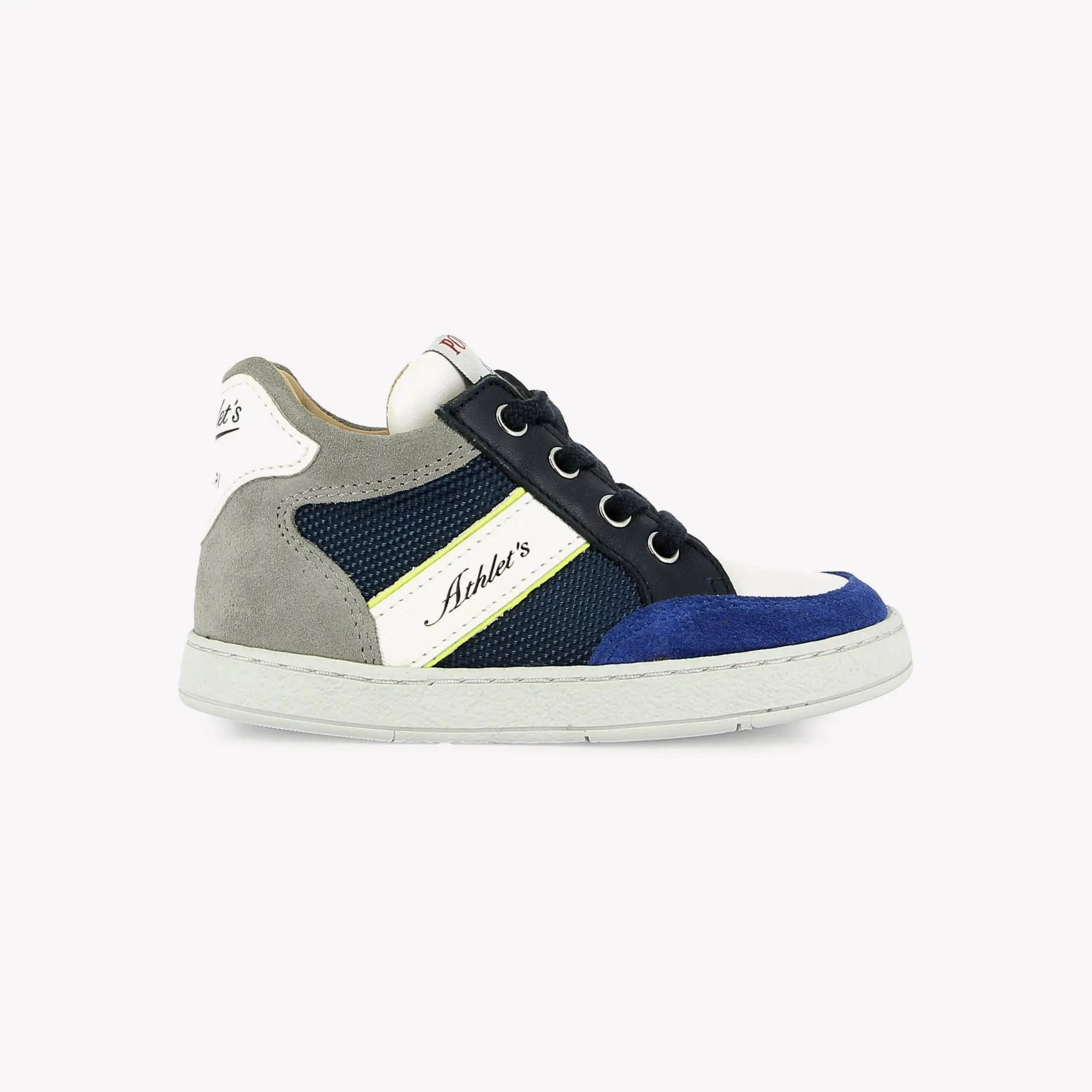 MOUSSE RACING - NAPPA NYLON - OFF WHITE-NAVY Pom d'Api