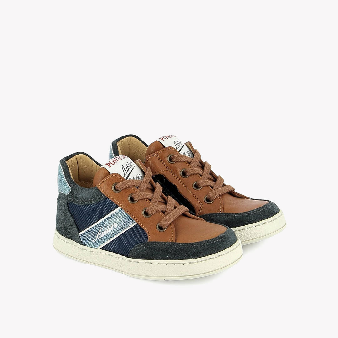 MOUSSE RACING - NAPPA-NYLON - CAMEL-JEANS POM D'API