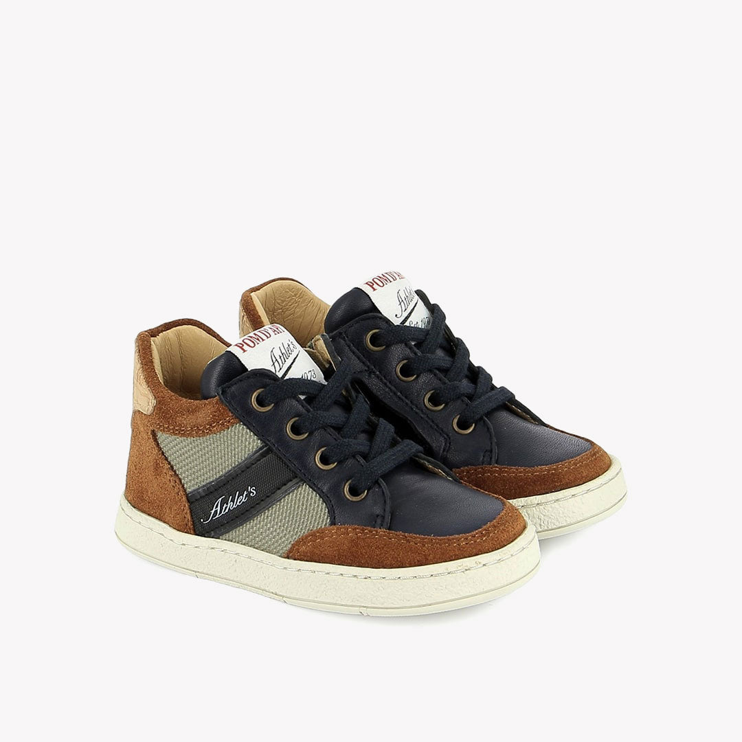 MOUSSE RACING - NAPPA-NYLON - MARINE-KAKI POM D'API