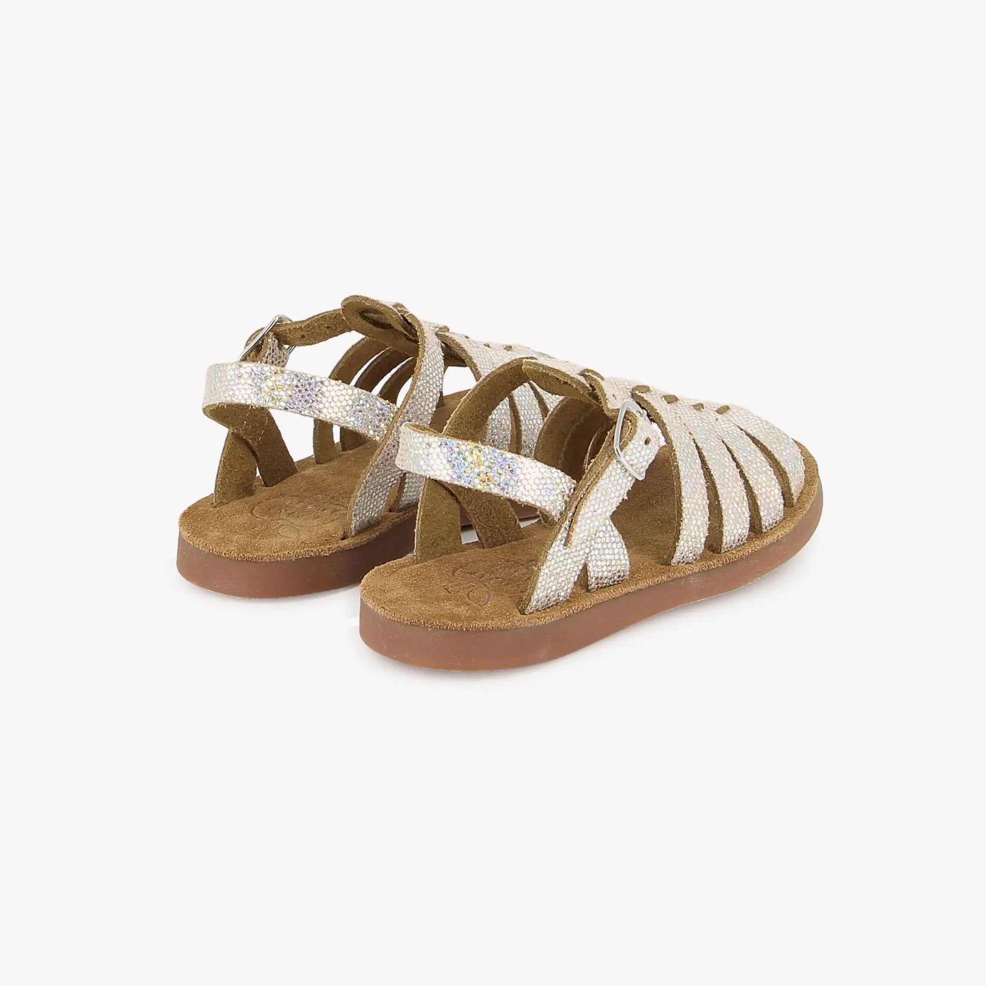 STRAND-AIR PUR STRAP – CROSTA LUCE – ROSA SILBER Pom d'Api