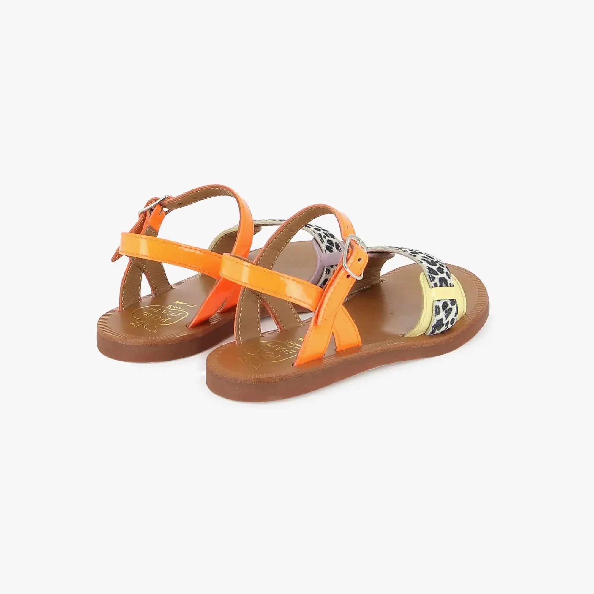 PLAGETTE AVIGNON - VERNIS-MINI LEO - TANGERINE FLUO-MULTI Pom d'Api