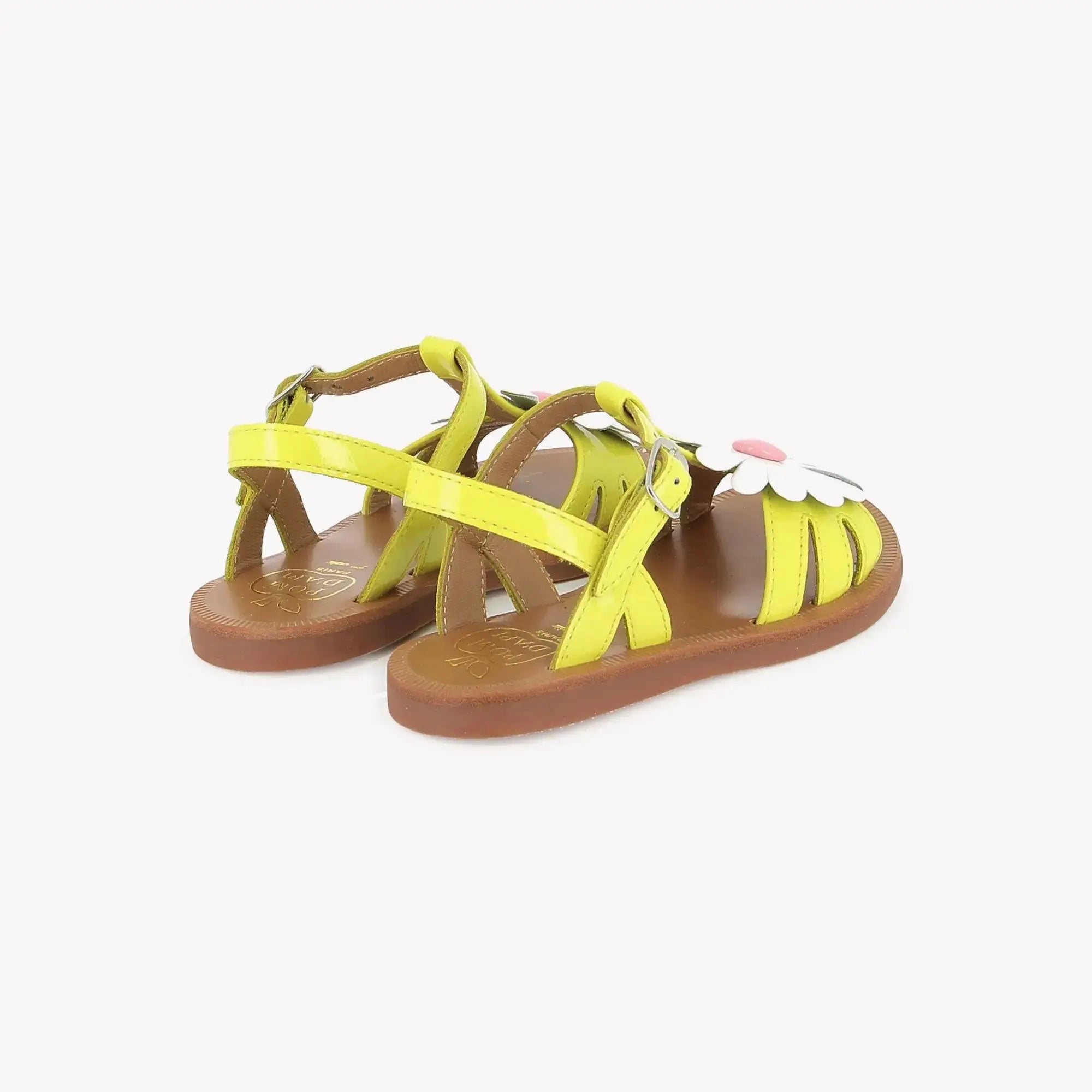 PLAGETTE BIG FLO - VERNIS - LIME Pom d'Api