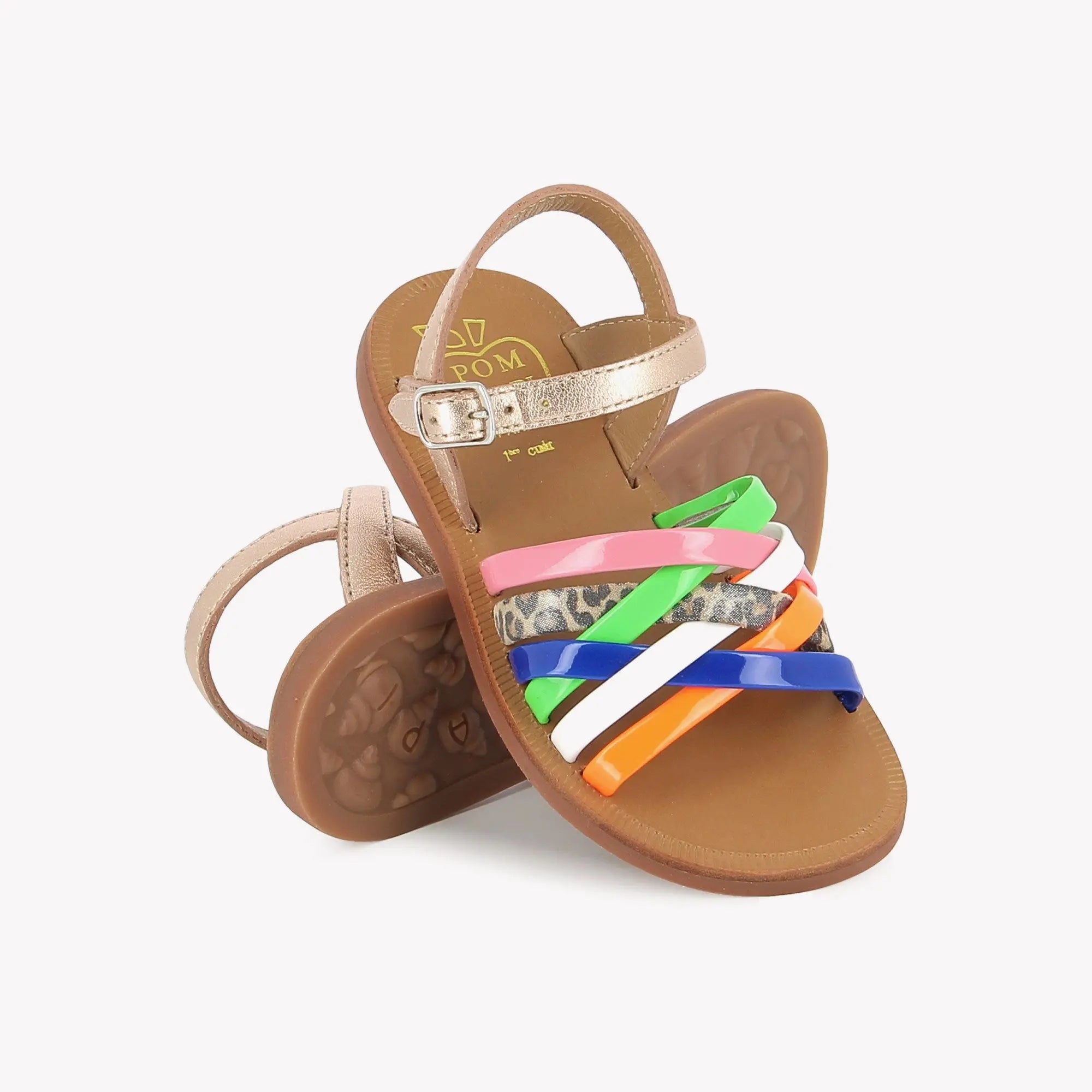 PLAGETTE LUX – LAMINATO-VERNIS – KUPFER-MULTI FLUO Pom d'Api