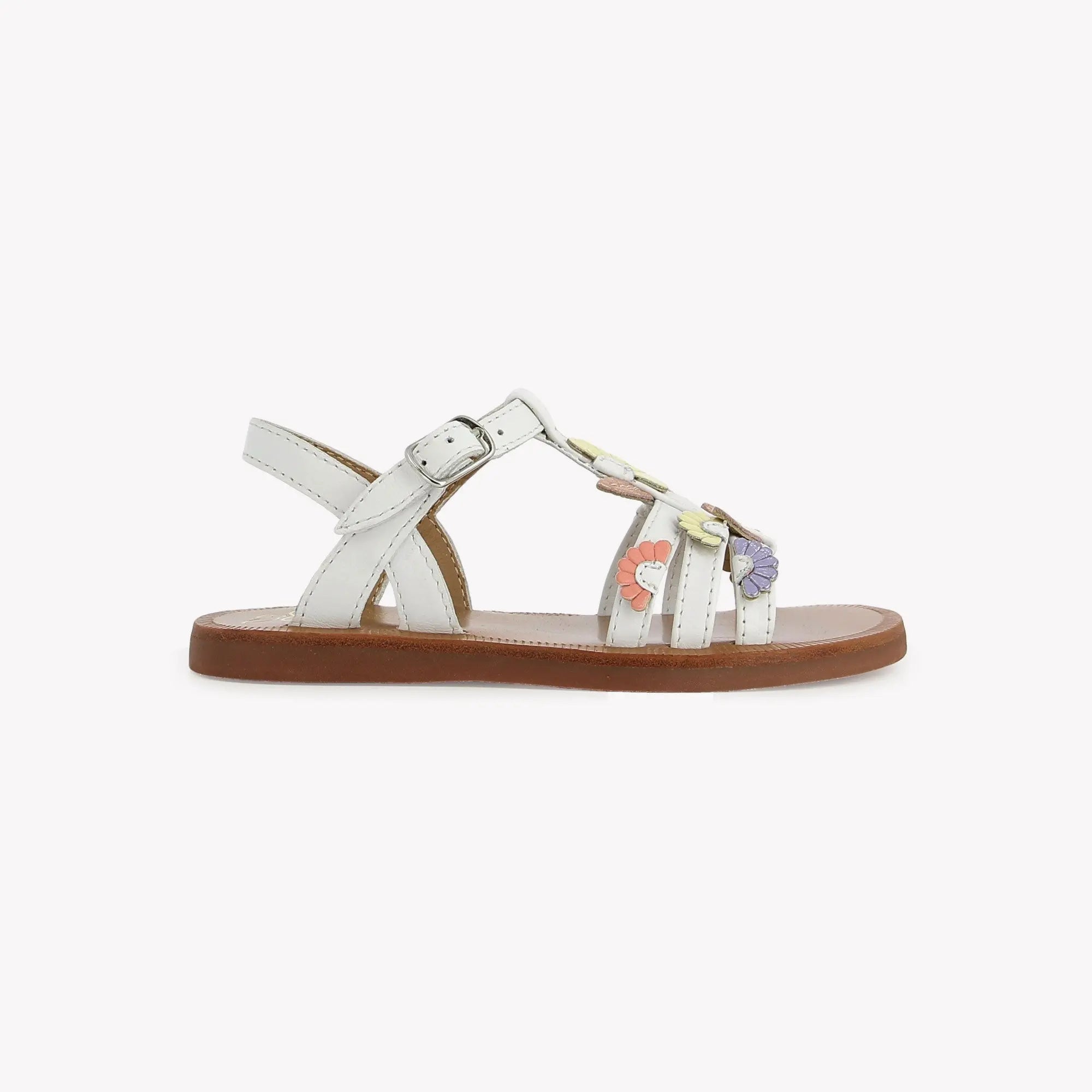 PLAGETTE MULTI DAISY - NAPPA - BLANC-MULTI FRESH Pom d'Api