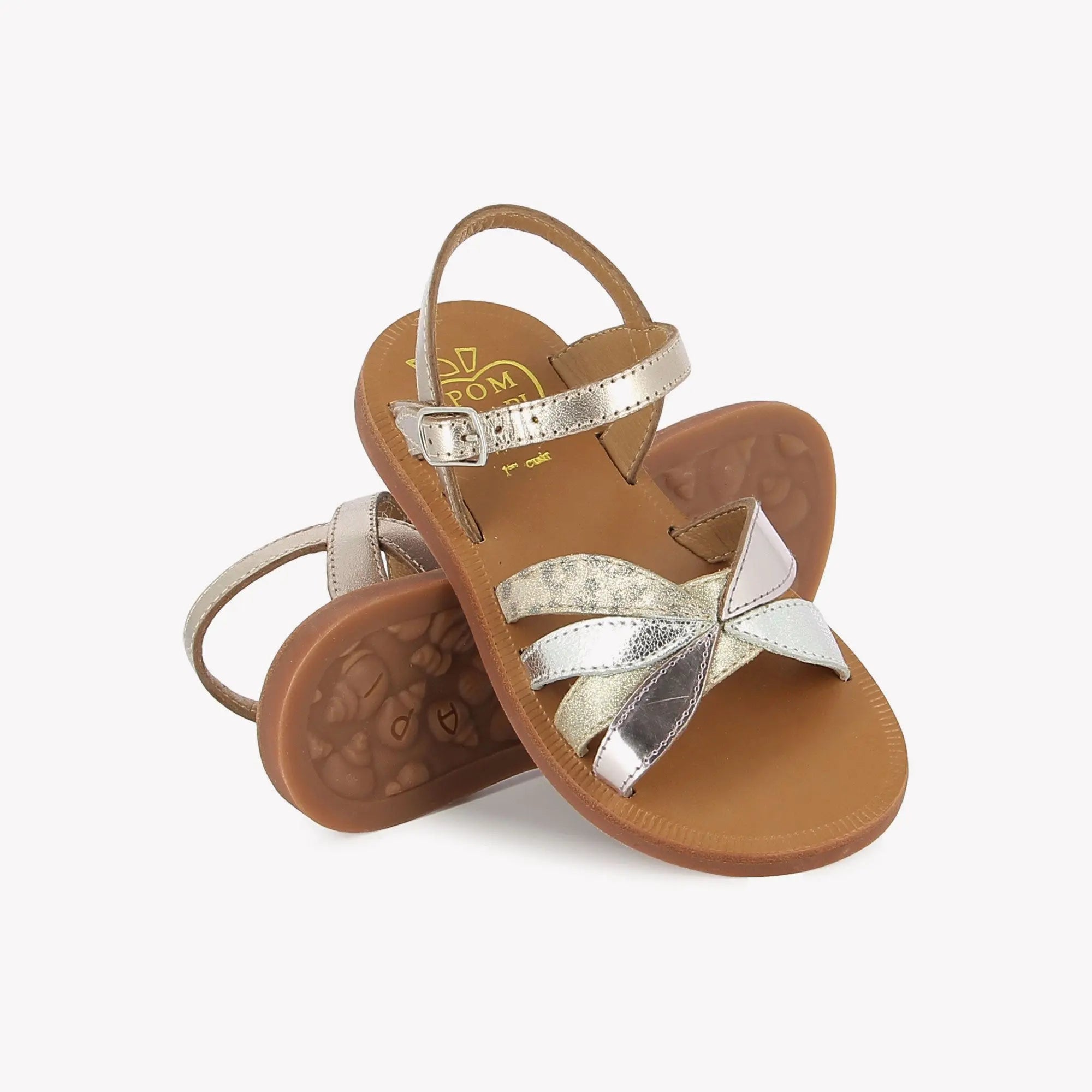 PLAGETTE OTO - LAMINATO - ORO PALA-PLATINO Pom d'Api