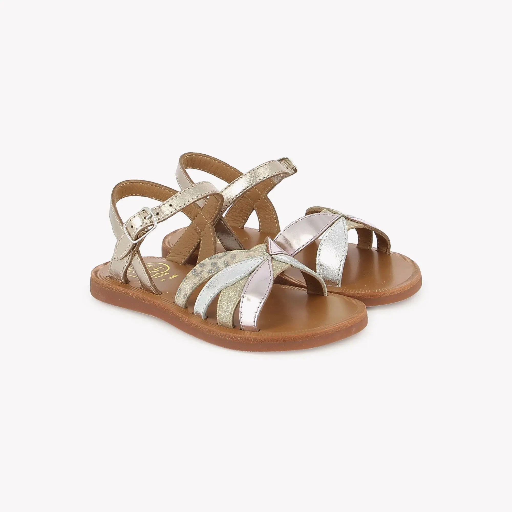 PLAGETTE OTO - LAMINATO - ORO PALA-PLATINO Pom d'Api