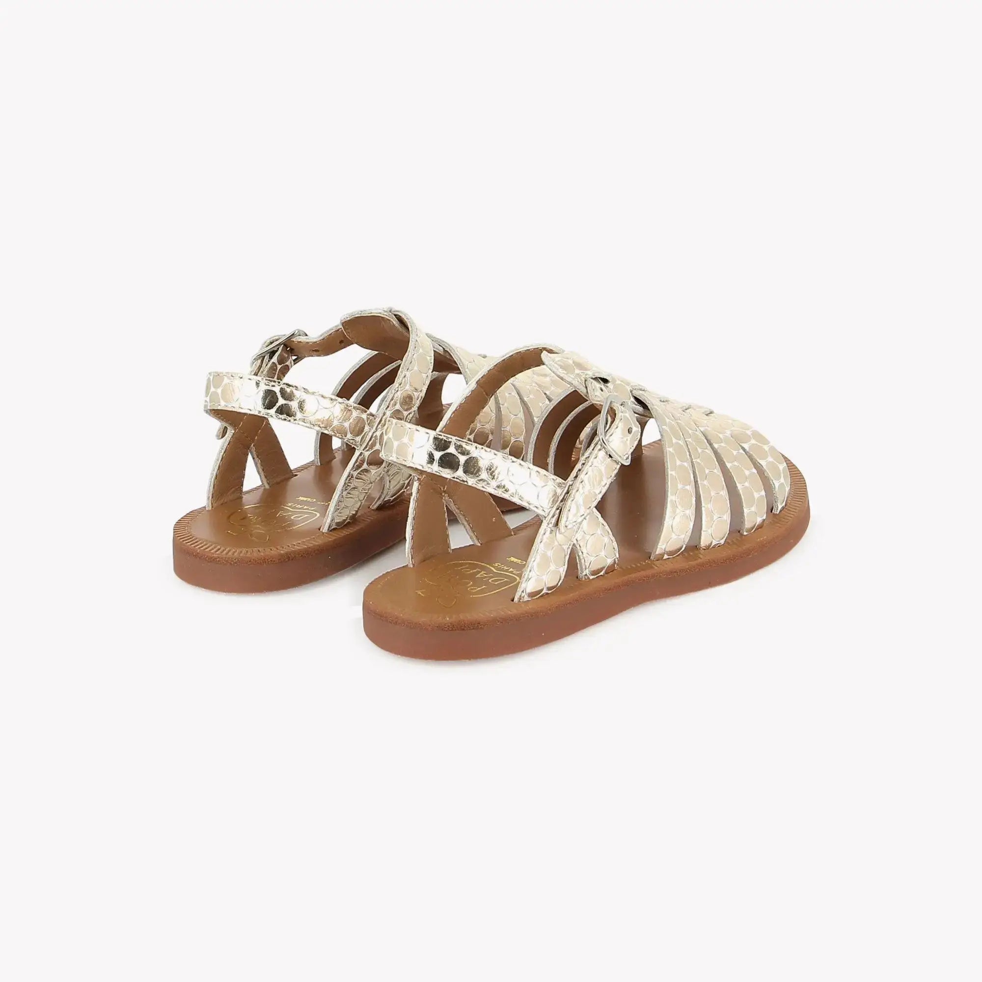 PLAGETTE STRAP - CHORUSLAM - WIT PLATINA Pom d'Api