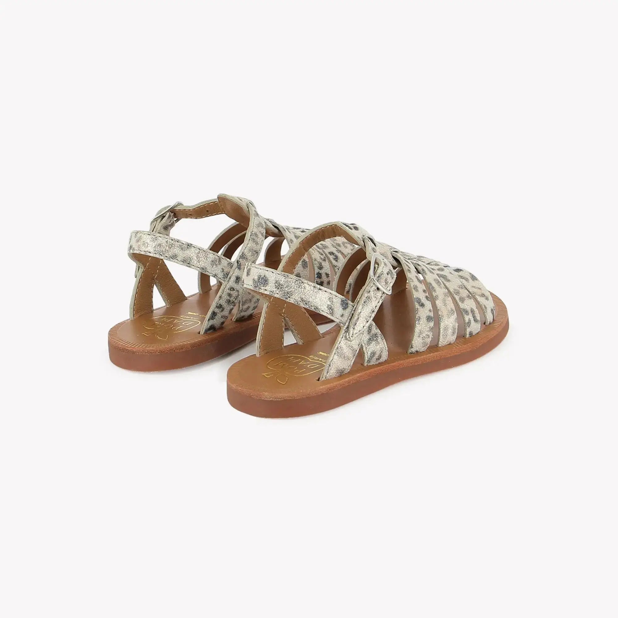 STRAP PLATE - JASPER - BIANCO PLATINO Pom d'Api