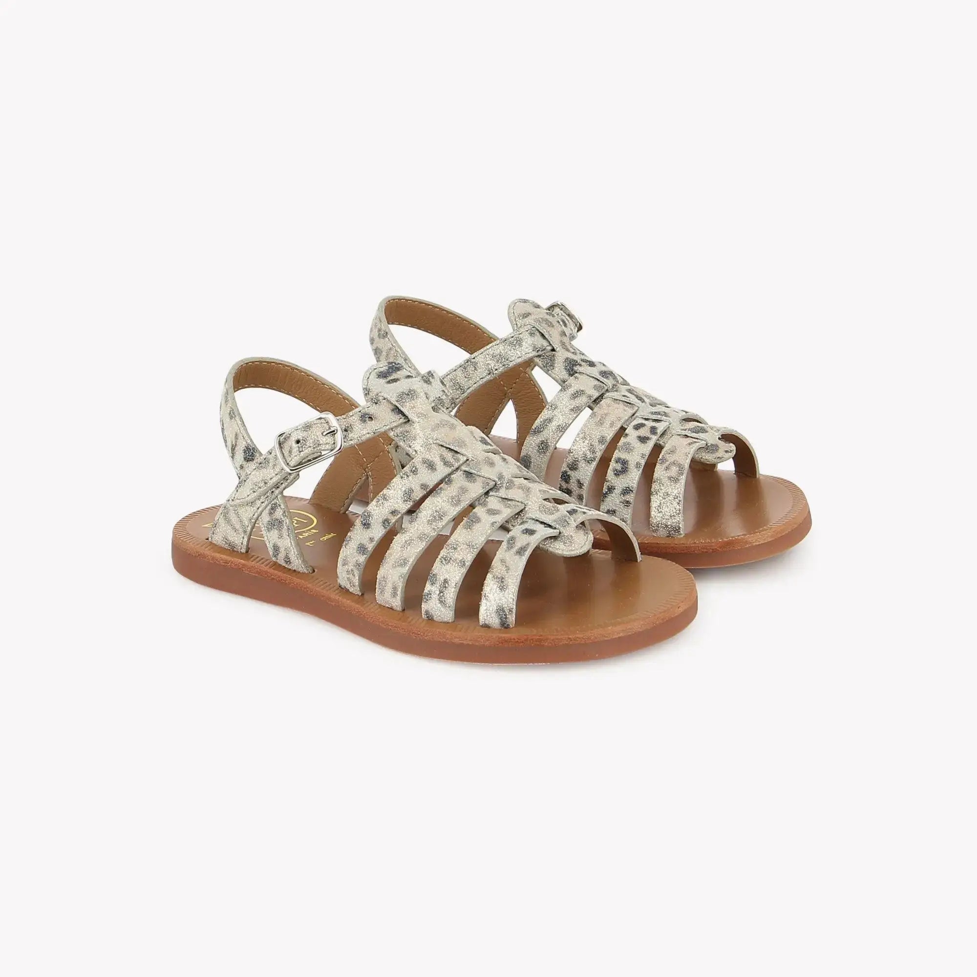 PLAGETTE STRAP - JASPER - BIANCO PLATINO Pom d'Api