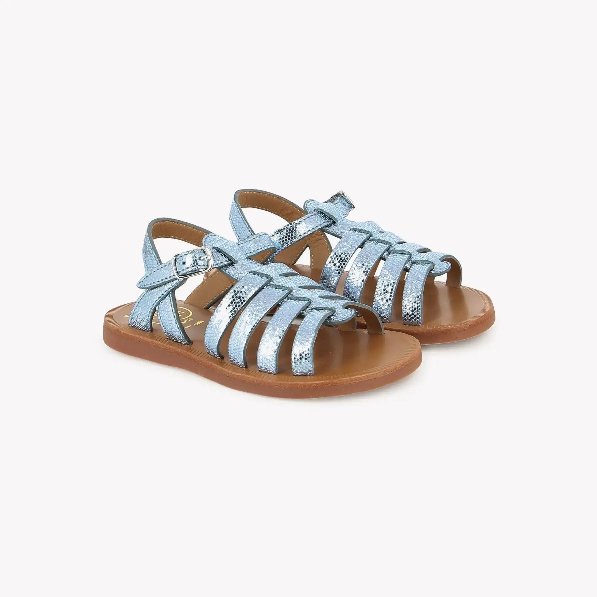 SANDALS in - PLAGETTE STRAP - MILOS - TURQUOISE