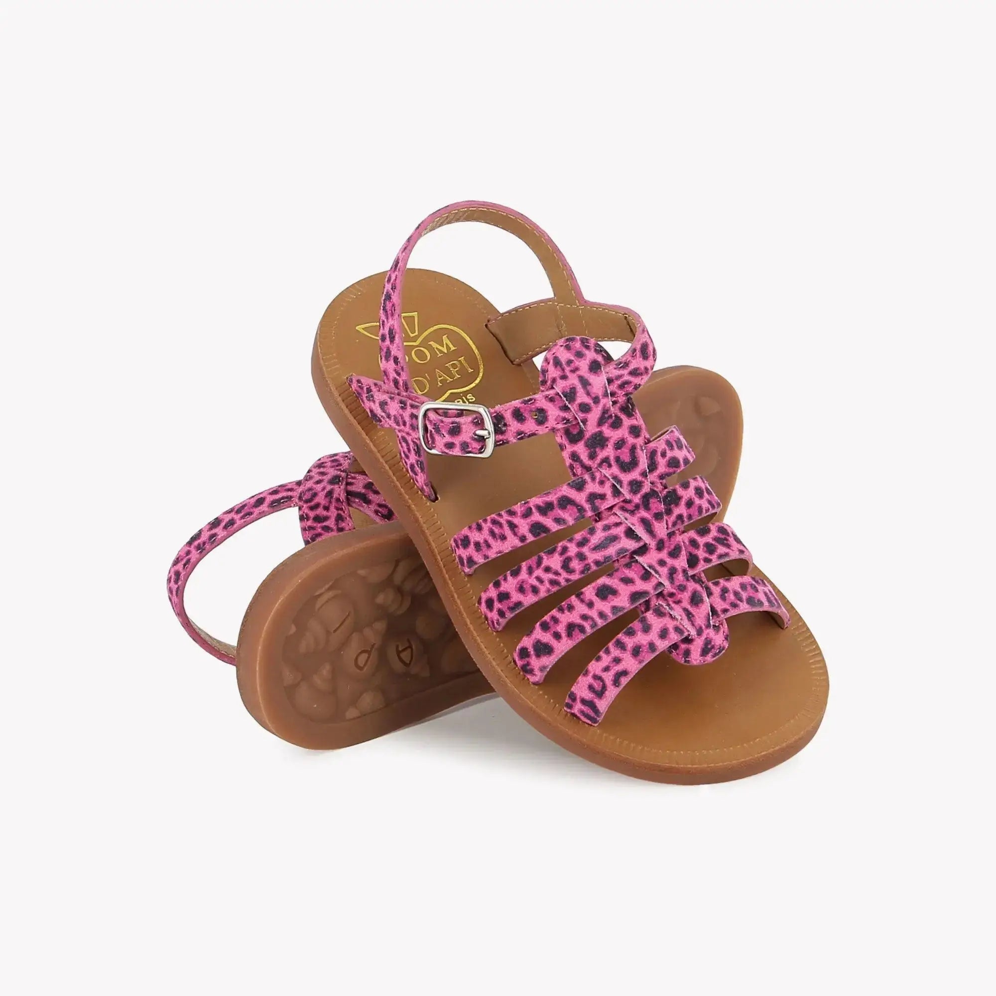 PLAGETTE STRAP - MINI LEO - FUSHIA Pom d'Api