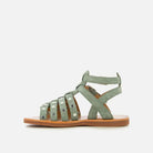 PLAGETTE STUD VELOURS Grün POM D'API