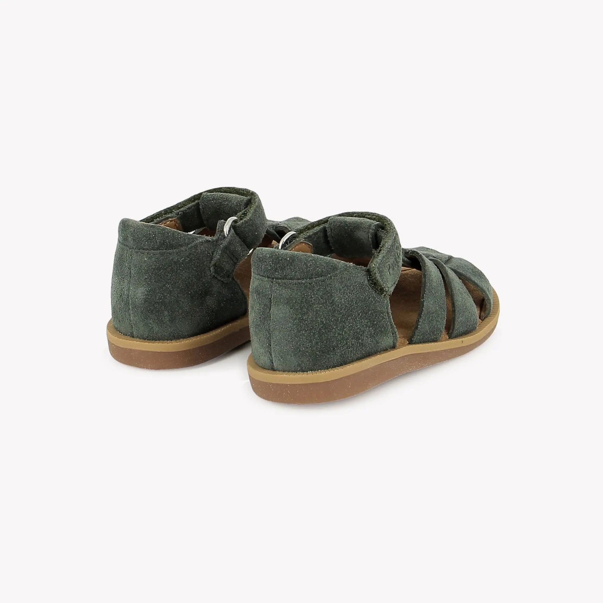POPPY AIR DADDY - VELOURS - KAKI Pom d'Api