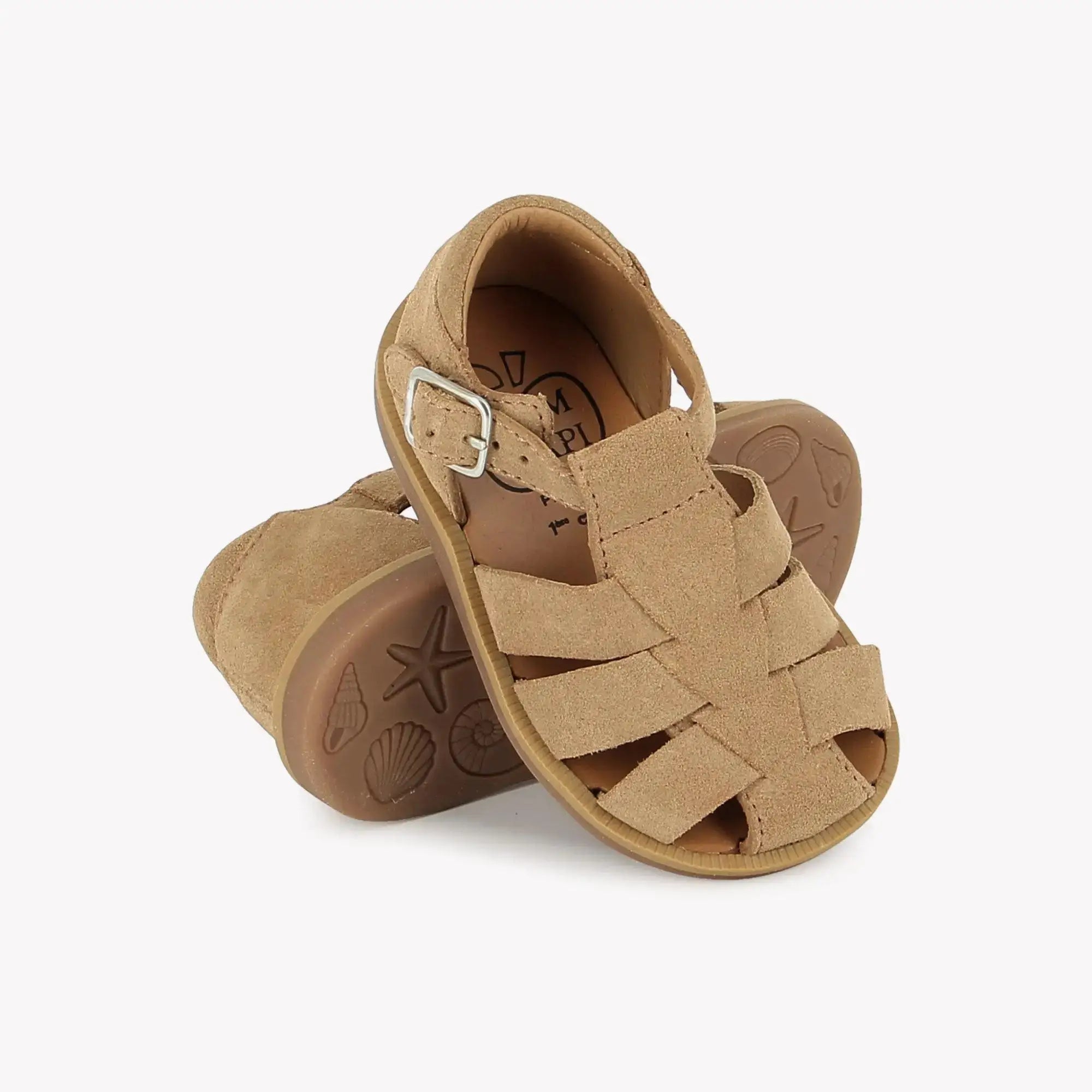 POPPY DADDY - VELOURS - CAMEL LIGHT Pom d'Api