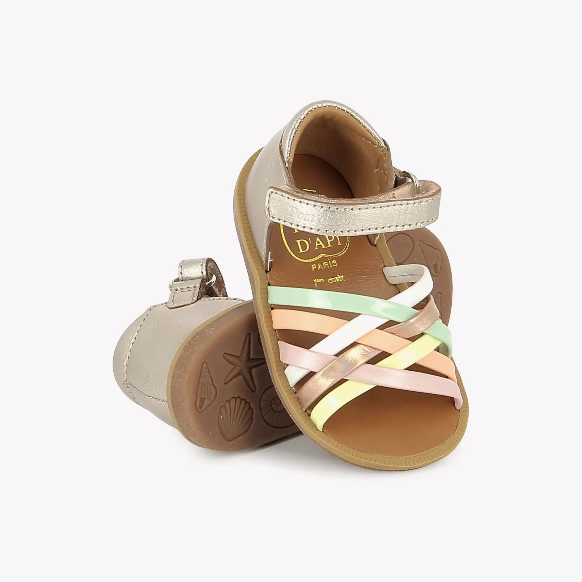 POPPY LUX – LAMINATO – ORO PALA-PASTEL Pom d'Api