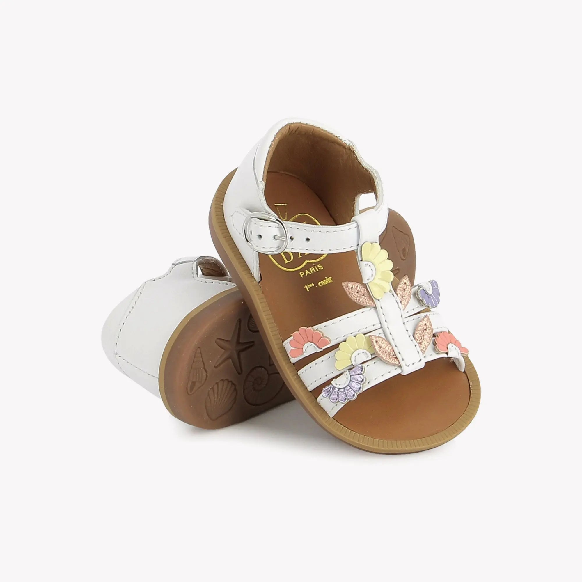 POPPY MULTI DAISY - NAPPA - WHITE-MULTI FRESH Pom d'Api