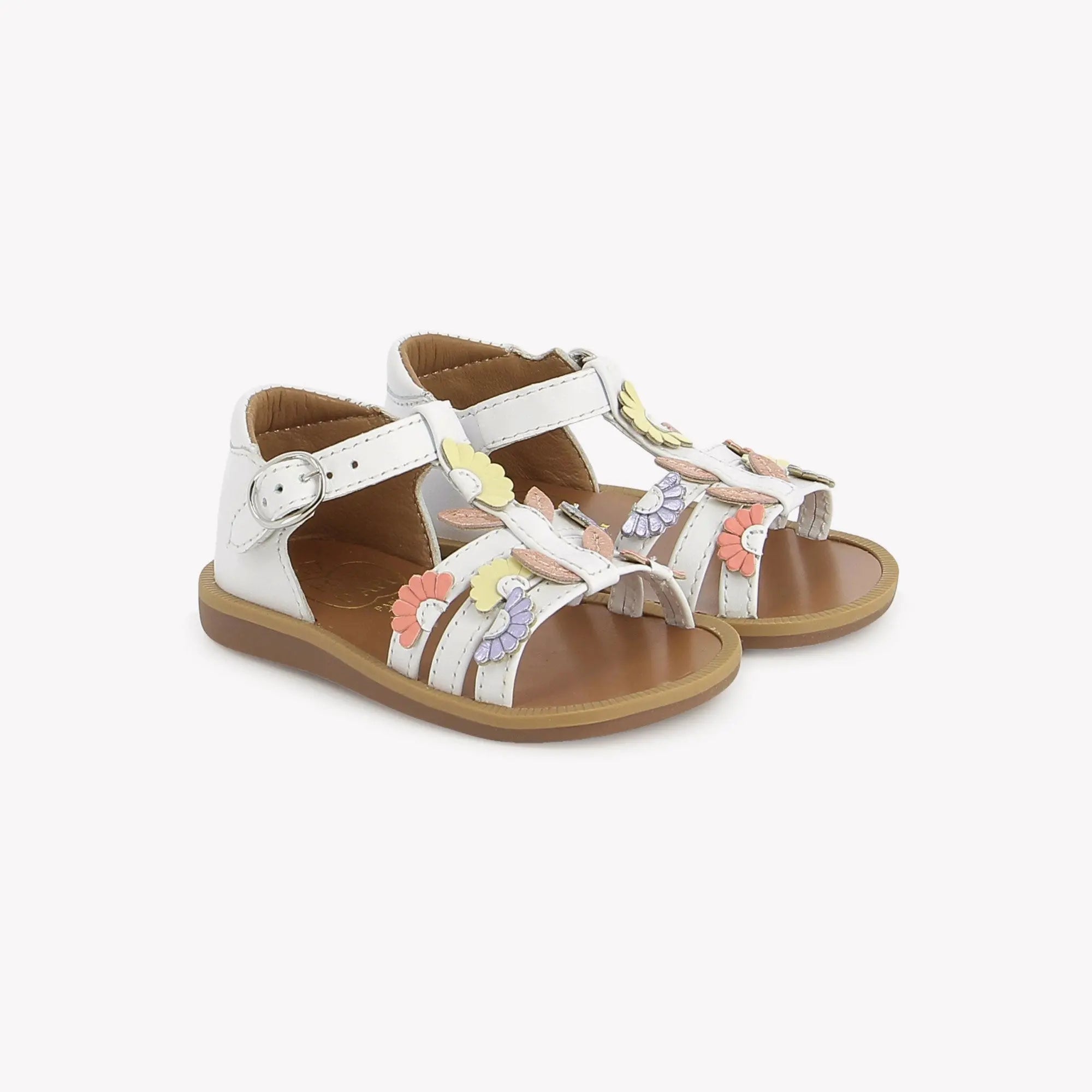 POPPY MULTI DAISY - NAPPA - WHITE-MULTI FRESH Pom d'Api