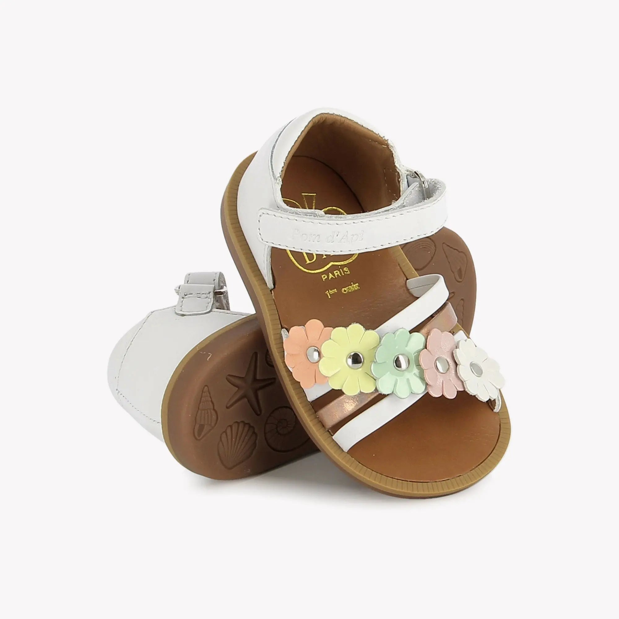 POPPY MULTI FLO - NAPPA - BLANC-PASTEL Pom d'Api