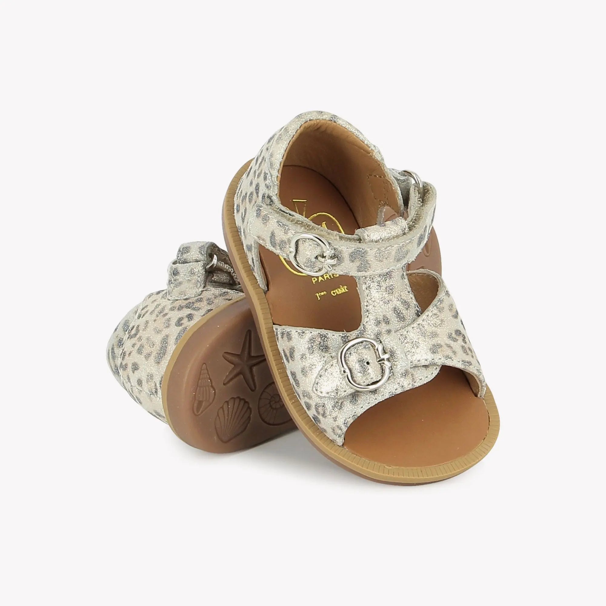 POPPY POM - JASPER - BIANCO-PLATINO Pom d'Api
