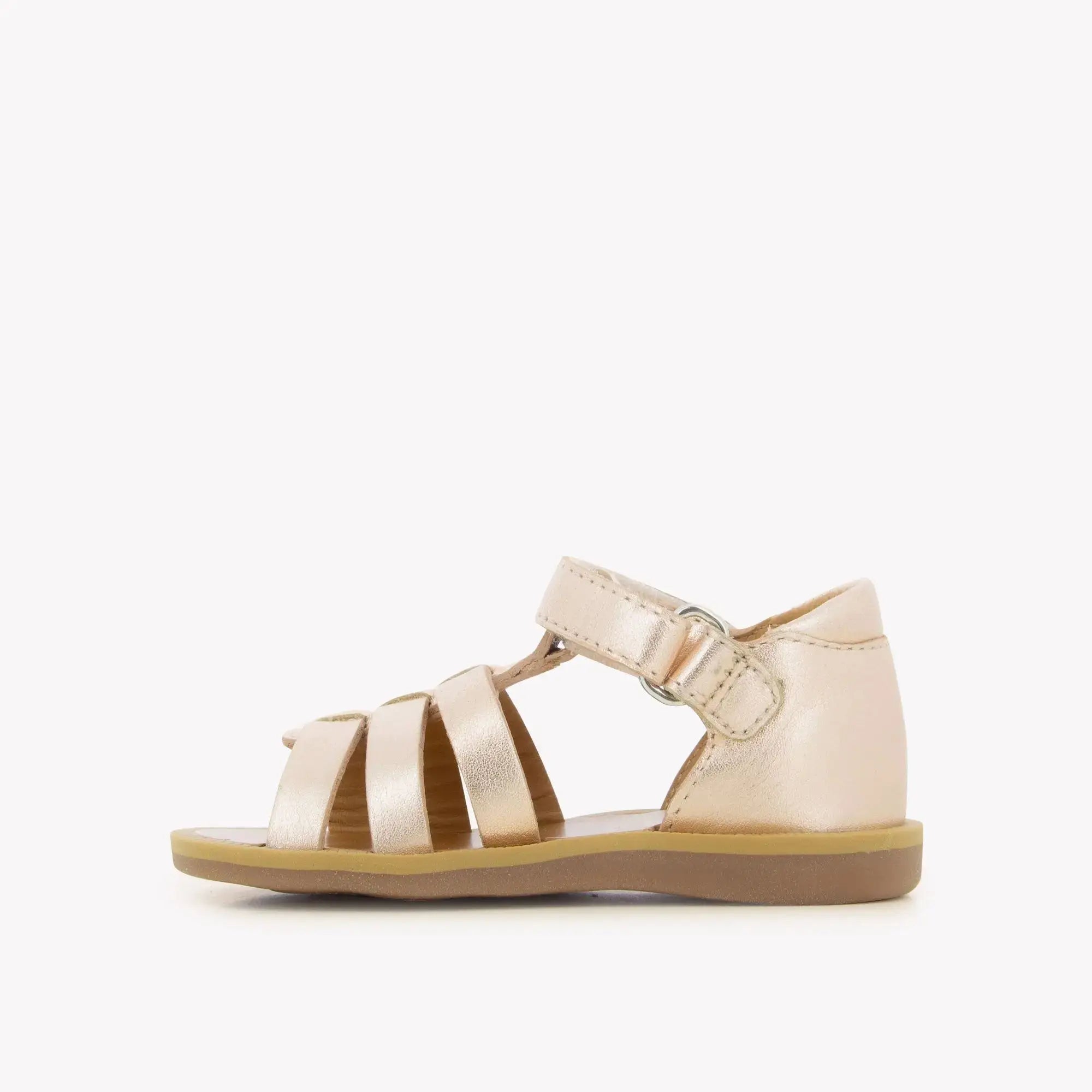 SANDALES en - POPPY STRAP - LAMINATO - CUIVRE