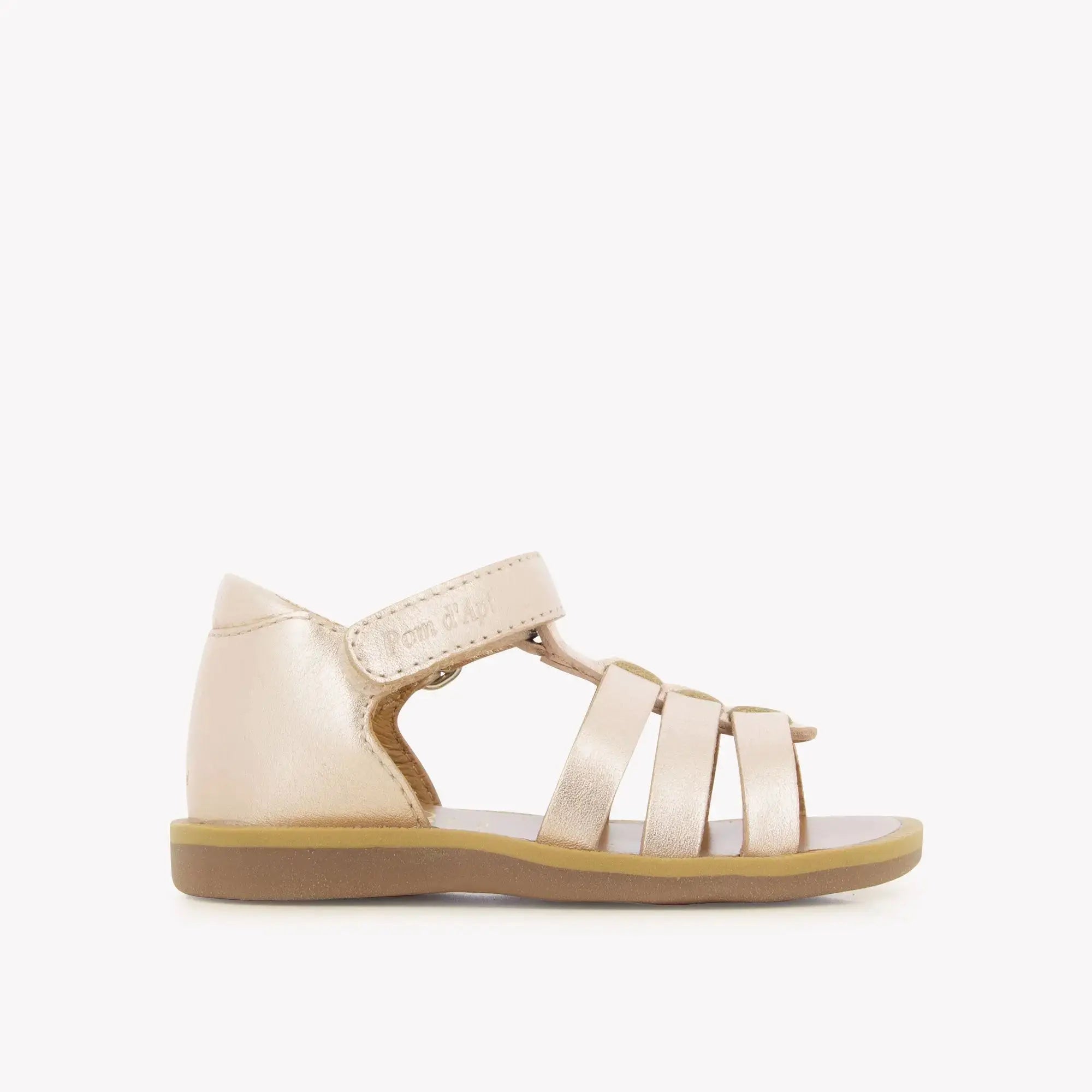 SANDALES en - POPPY STRAP - LAMINATO - CUIVRE