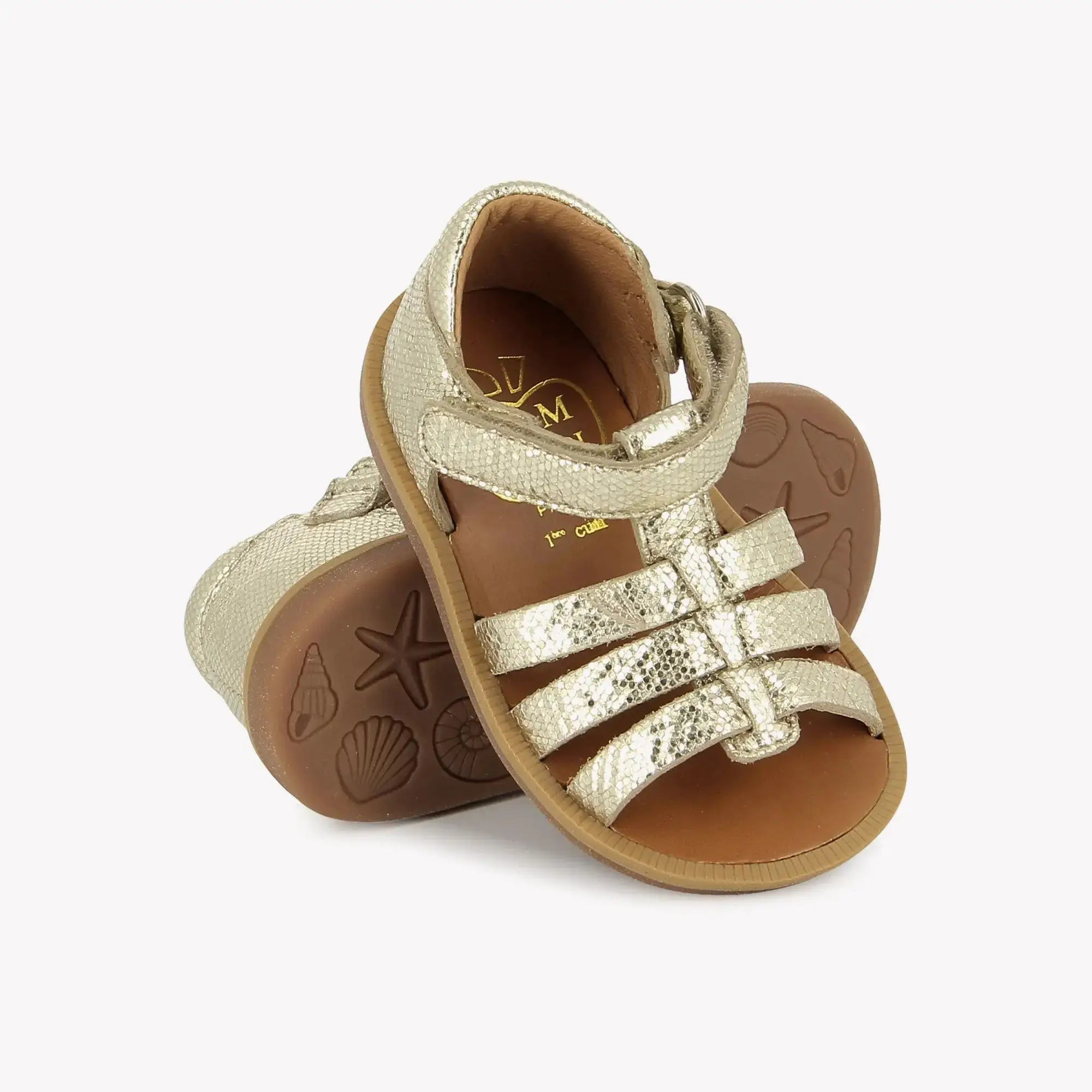 POPPY STRAP - MILOS - PLATINE Pom d'Api