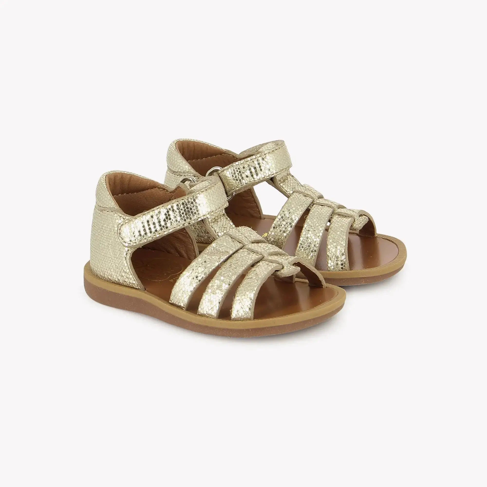 POPPY STRAP - MILOS - PLATINE Pom d'Api