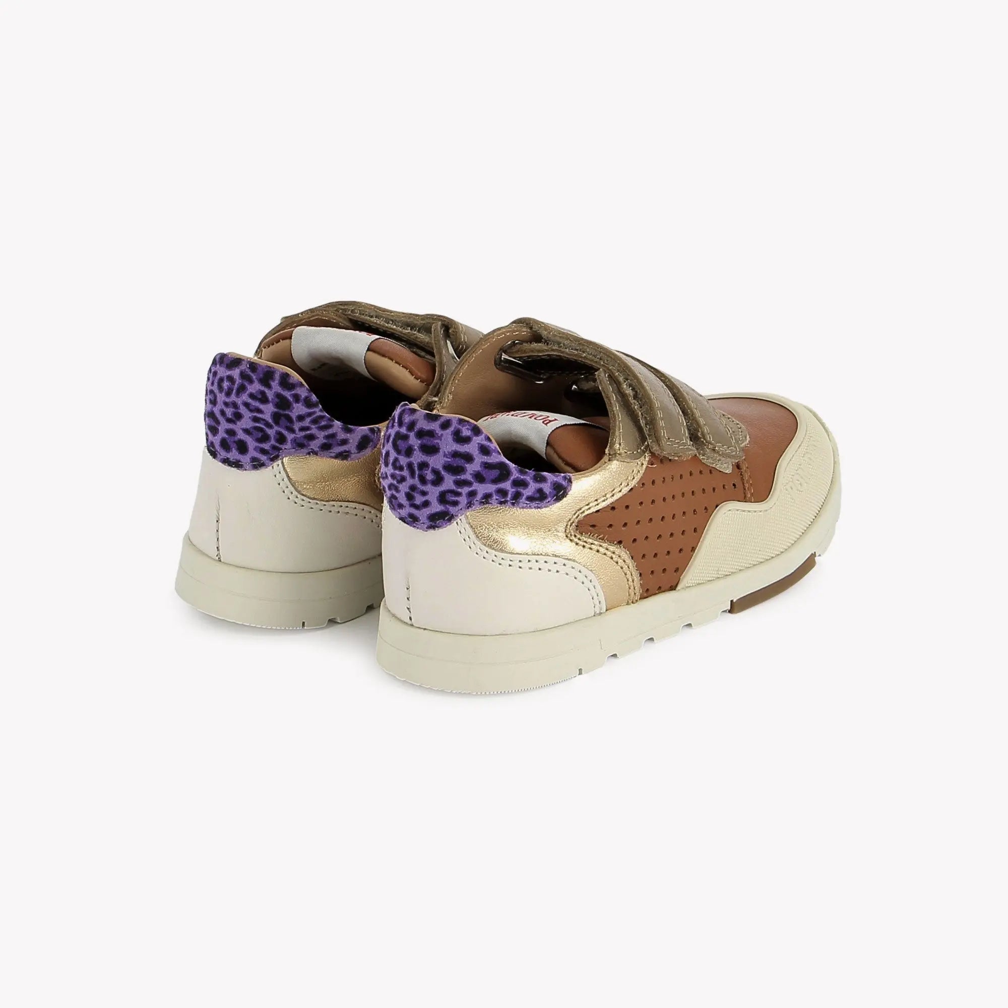 POUSS BUMP PERFO - NAPPA-LAMINATO - CUERO-IVORY POM D'API