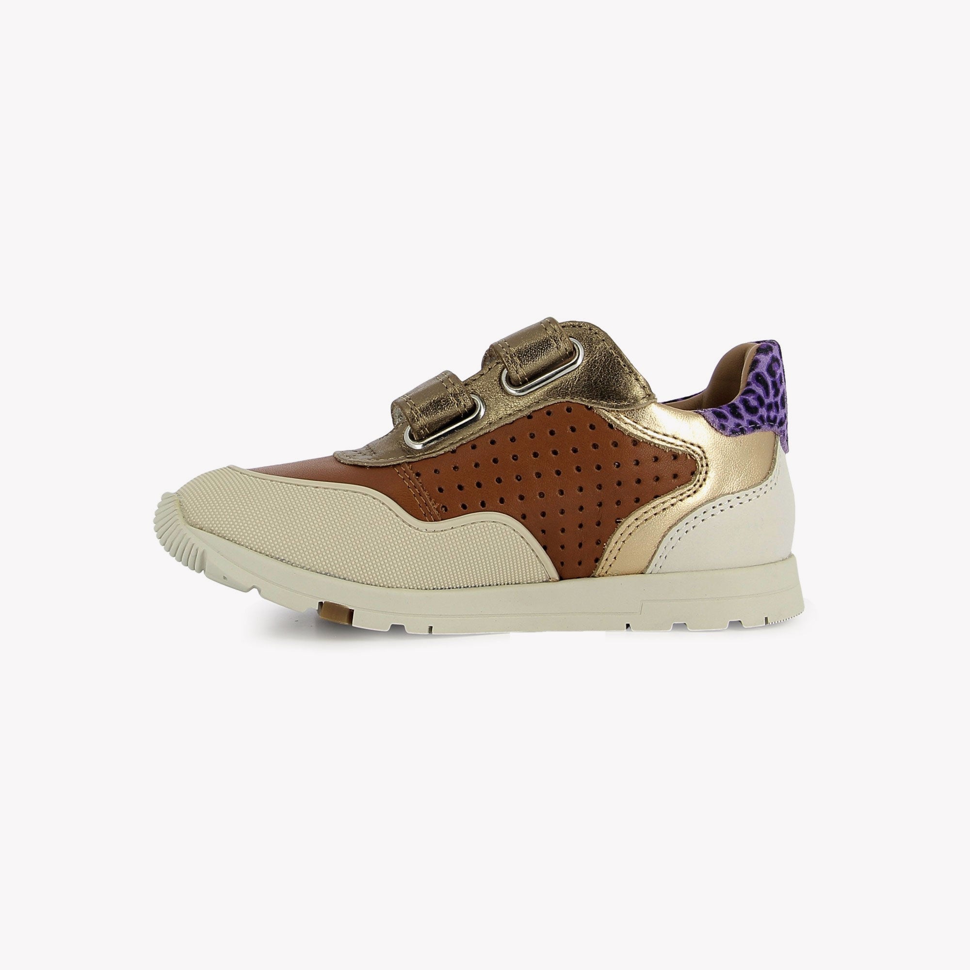 POUSS BUMP PERFO - NAPPA-LAMINATO - CUERO-IVORY POM D'API