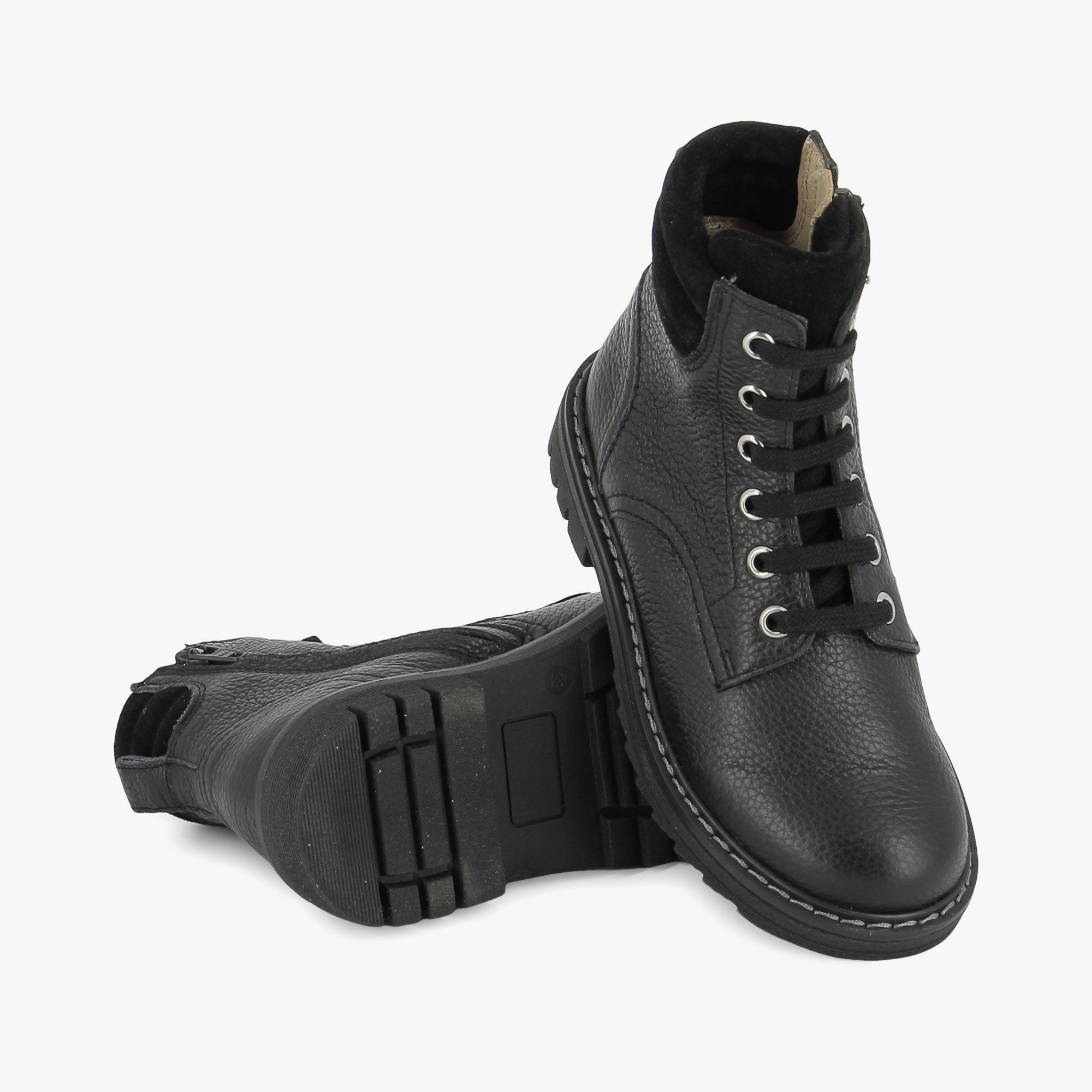 SID HI BIKE - NAPPA GRAINE - BLACK POM D'API