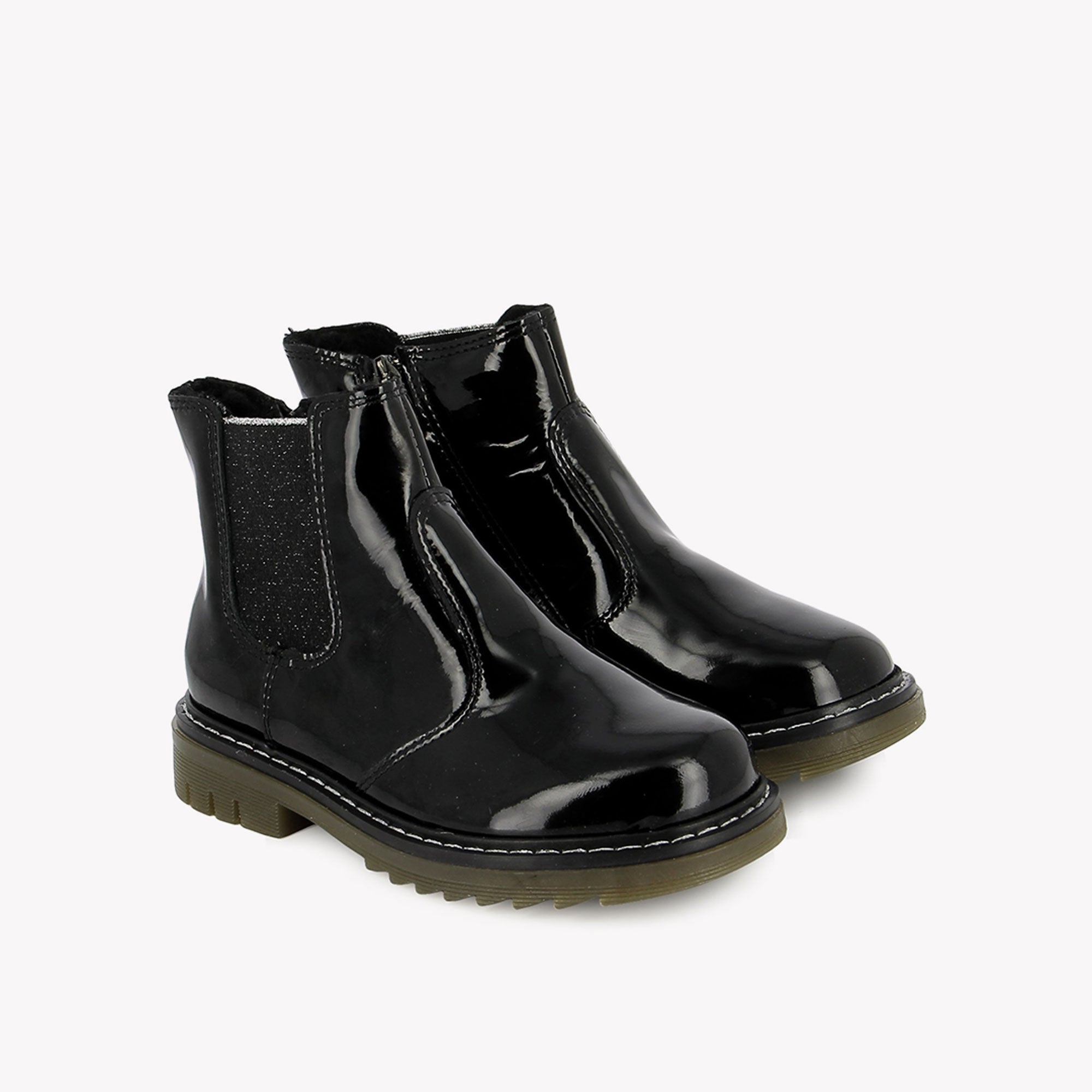 SID JOD ZIP FUR - PATENT - BLACK POM D'API