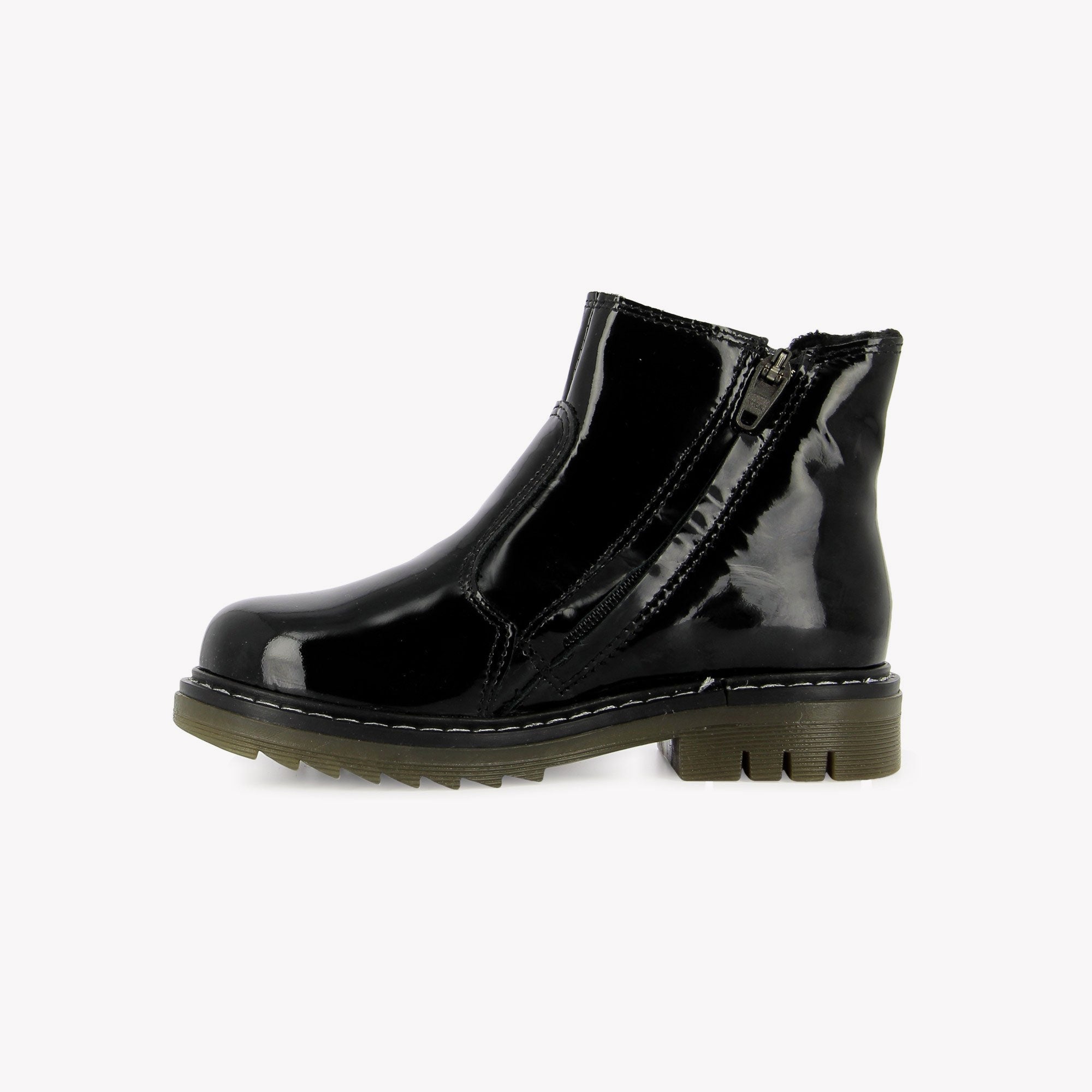 SID JOD ZIP FUR - PATENT - BLACK POM D'API
