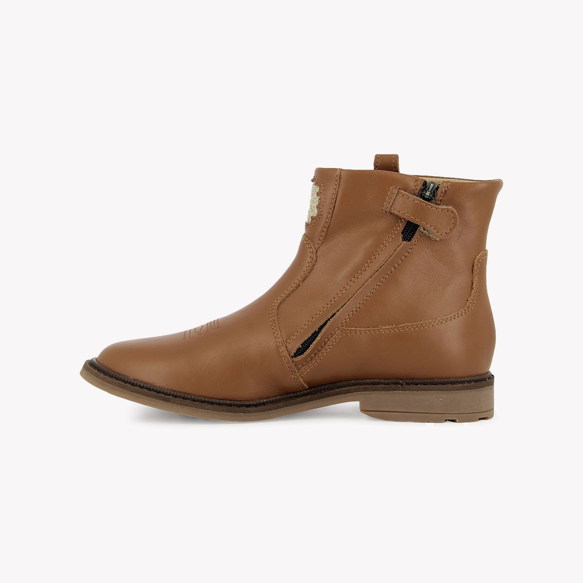 SISTER BOOTS WENDY - NAPPA - CAMEL POM D'API