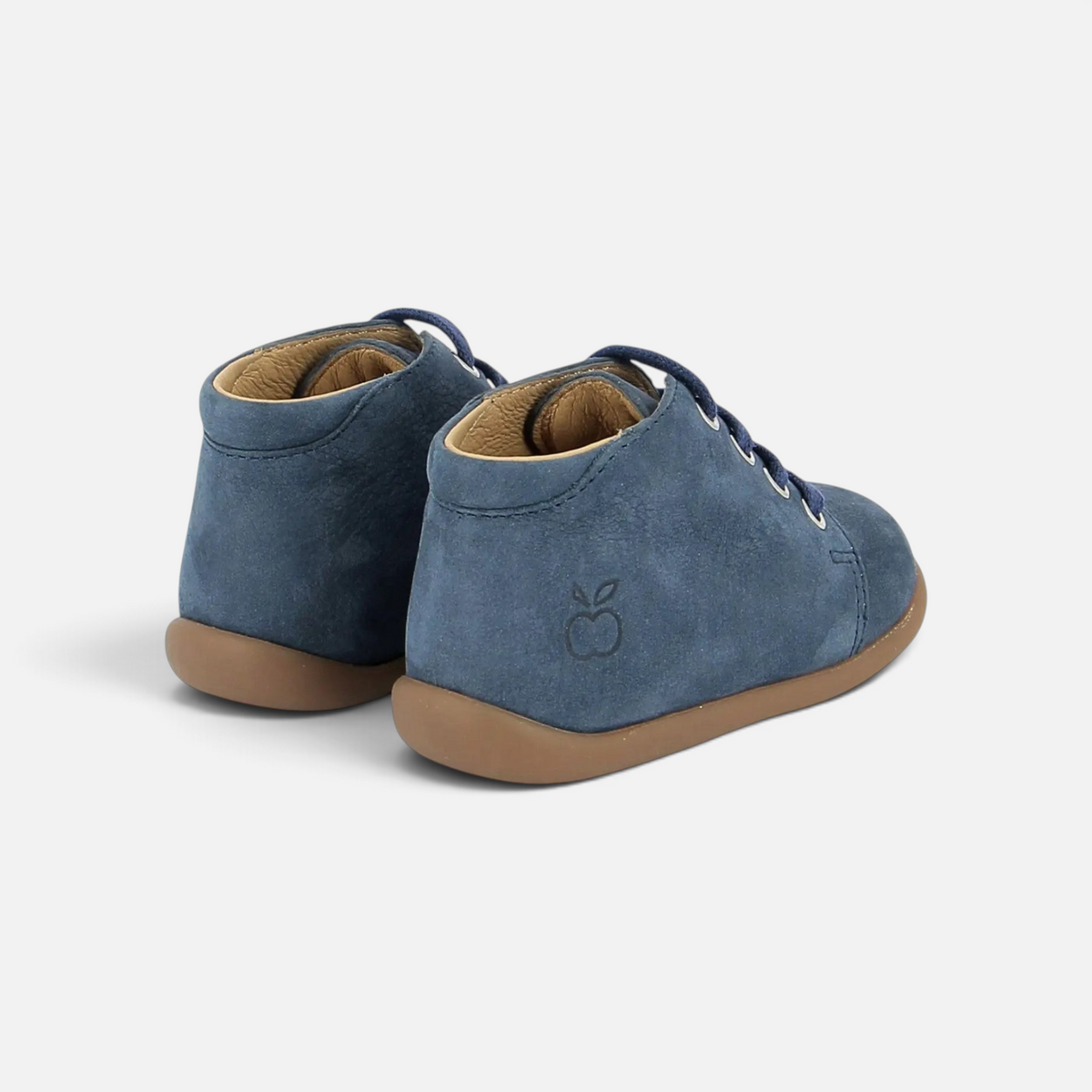 STAND-UP BOTTINE - NUBUCK - JEANS POM D'API