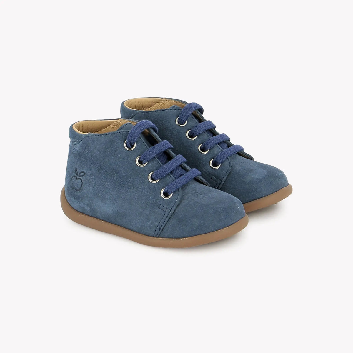 STAND-UP BOTTINE - NUBUCK - JEANS POM D'API