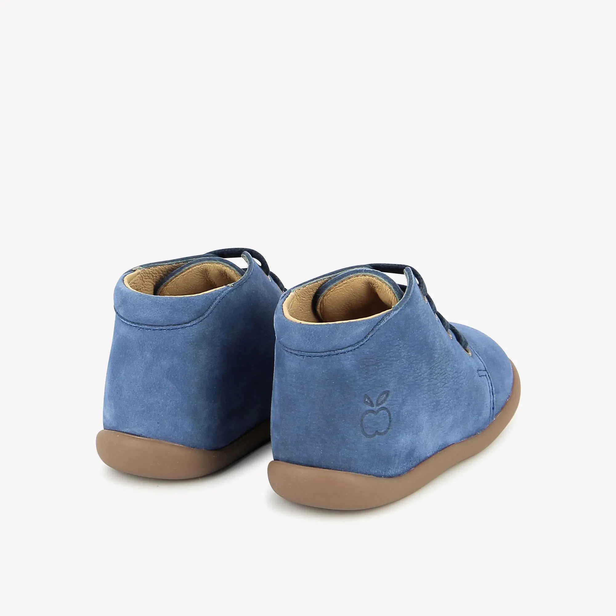STAND-UP BOTTINE - NUBUCK - JEANS POM D'API