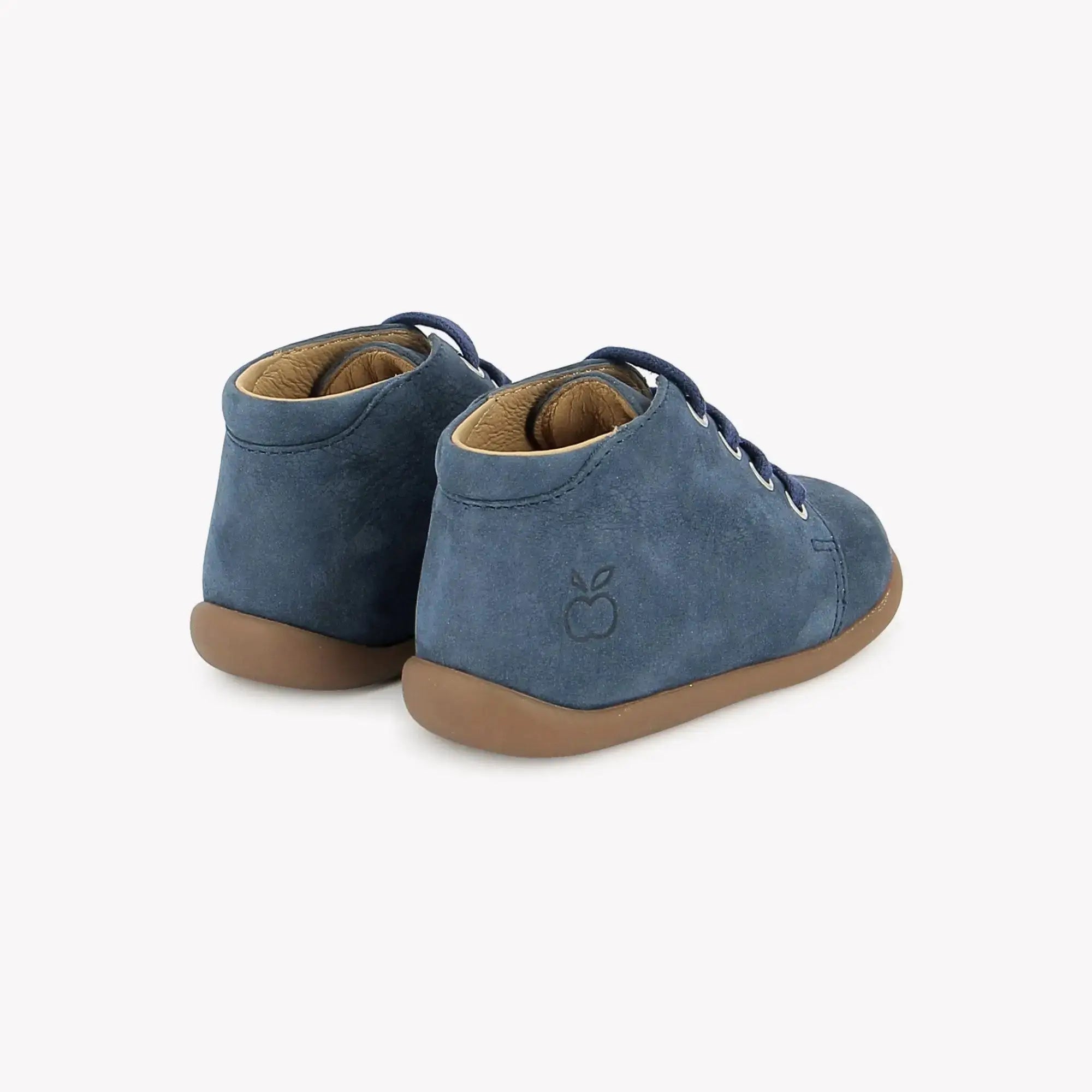 STAND-UP BOTTINE - NUBUCK - JEANS Pom d'Api