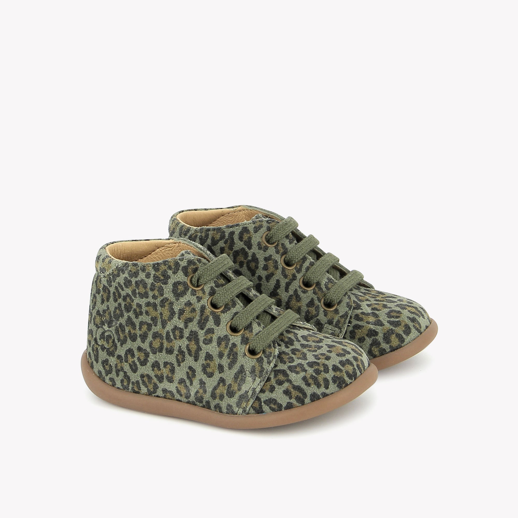 STAND-UP BOTTINE - LEO LINCE - HEDGE GREEN POM D'API