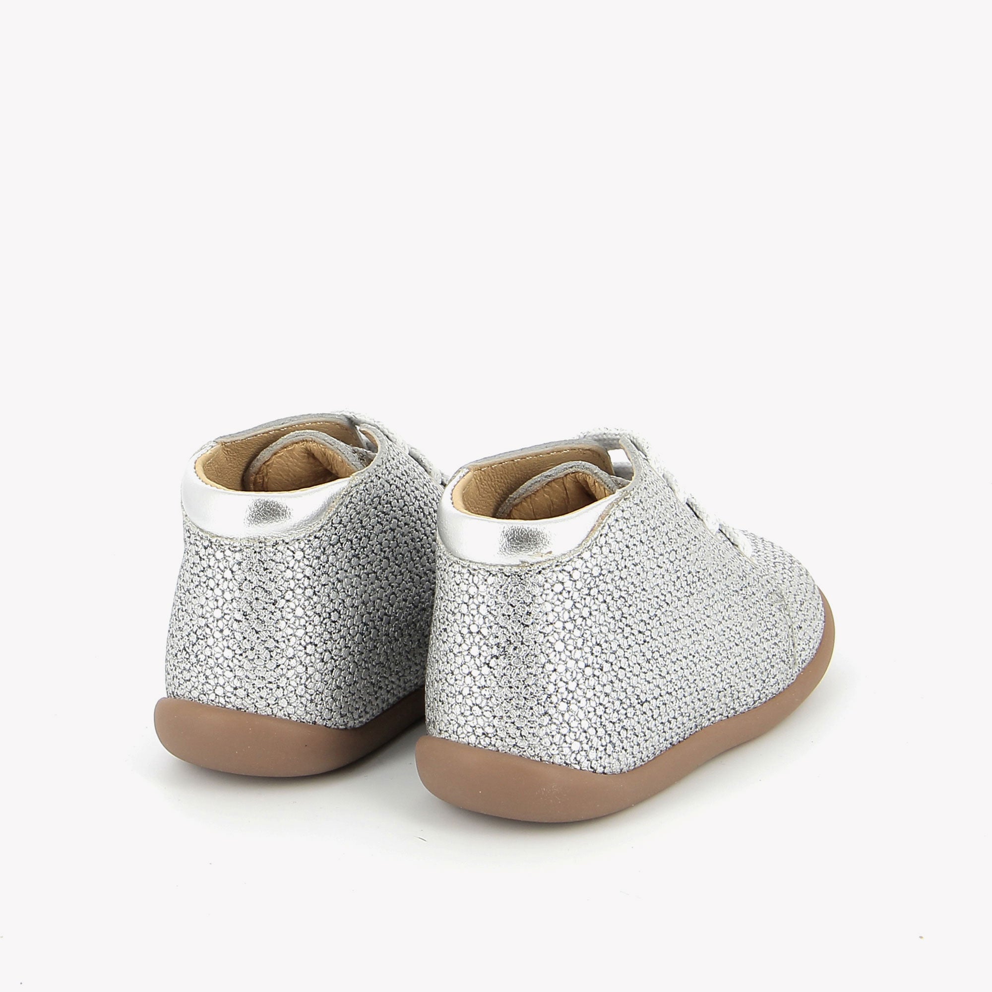STAND-UP BOTTINE - MARGHERITA - ARGENT POM D'API