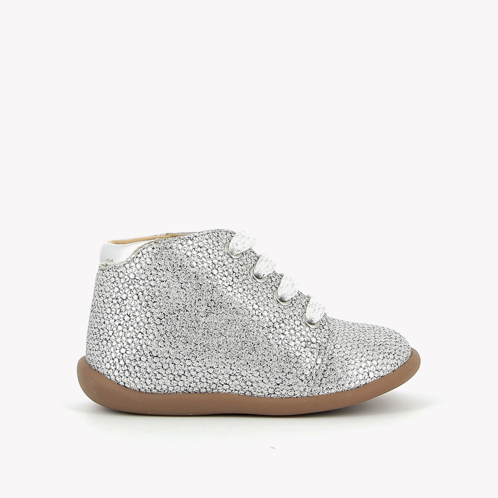STAND-UP BOTTINE - MARGHERITA - ARGENT POM D'API
