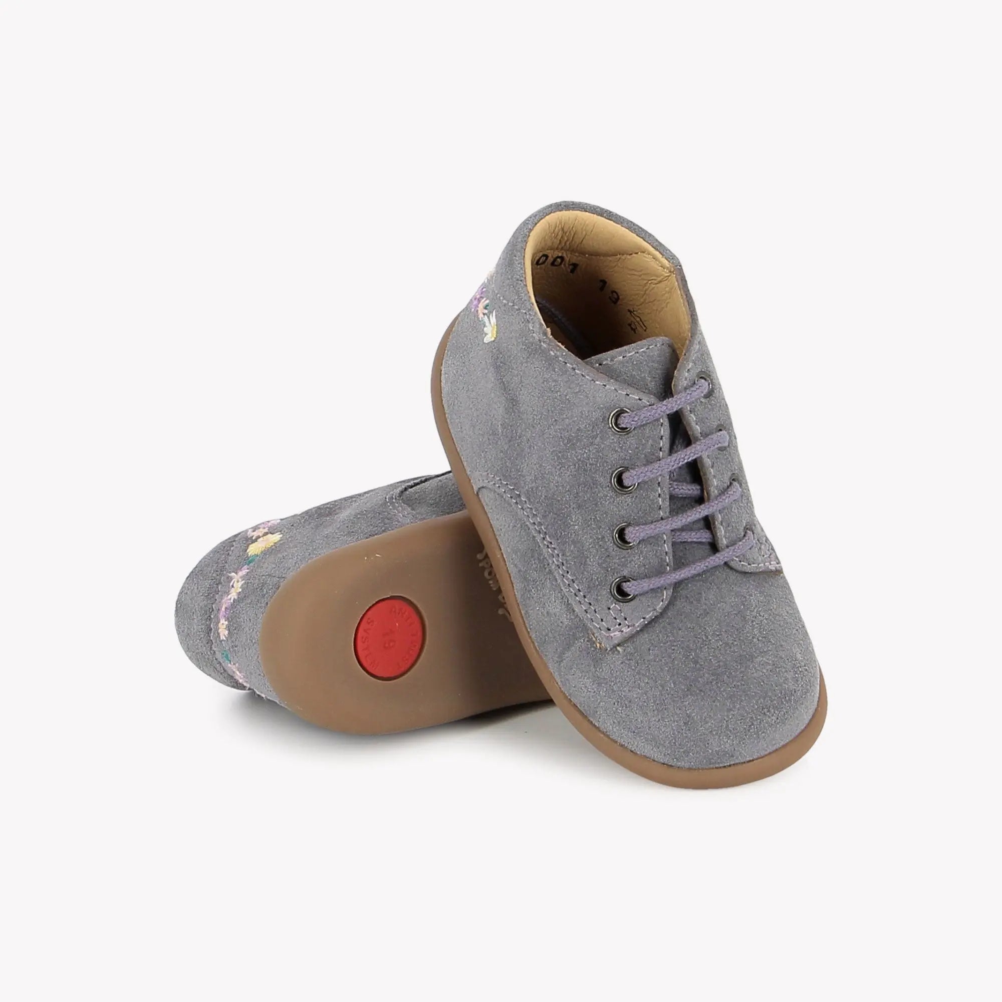 STAND-UP DERBY BROD - VELOURS - LAVANDA POM D'API