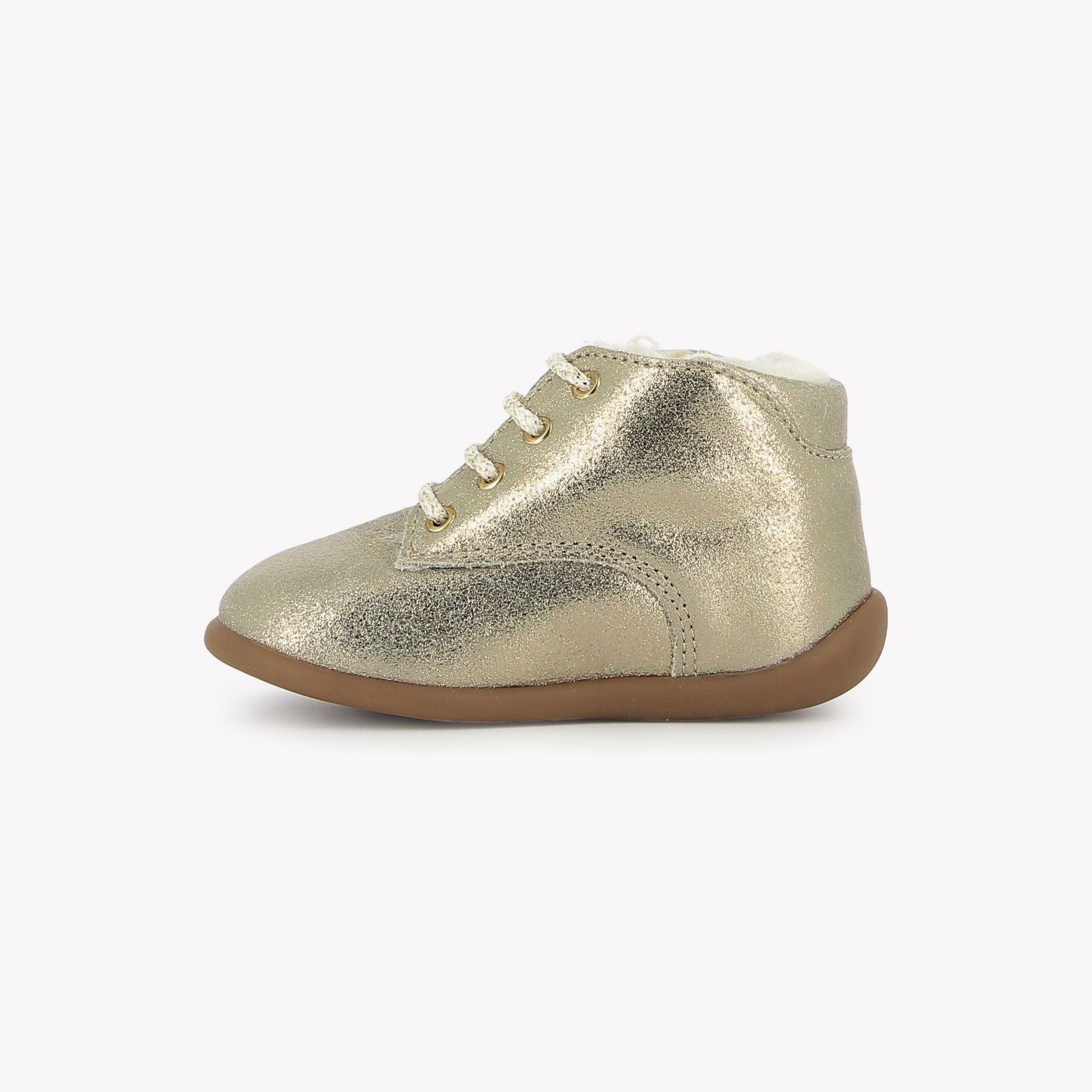 STAND-UP DERBY FUR - LAMINATO - GOLD POM D'API