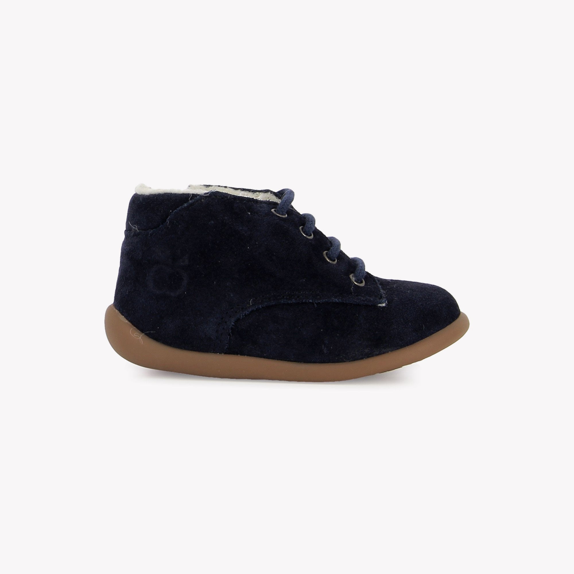STAND-UP DERBY FUR - VELOURS OILY - ASTER POM D'API