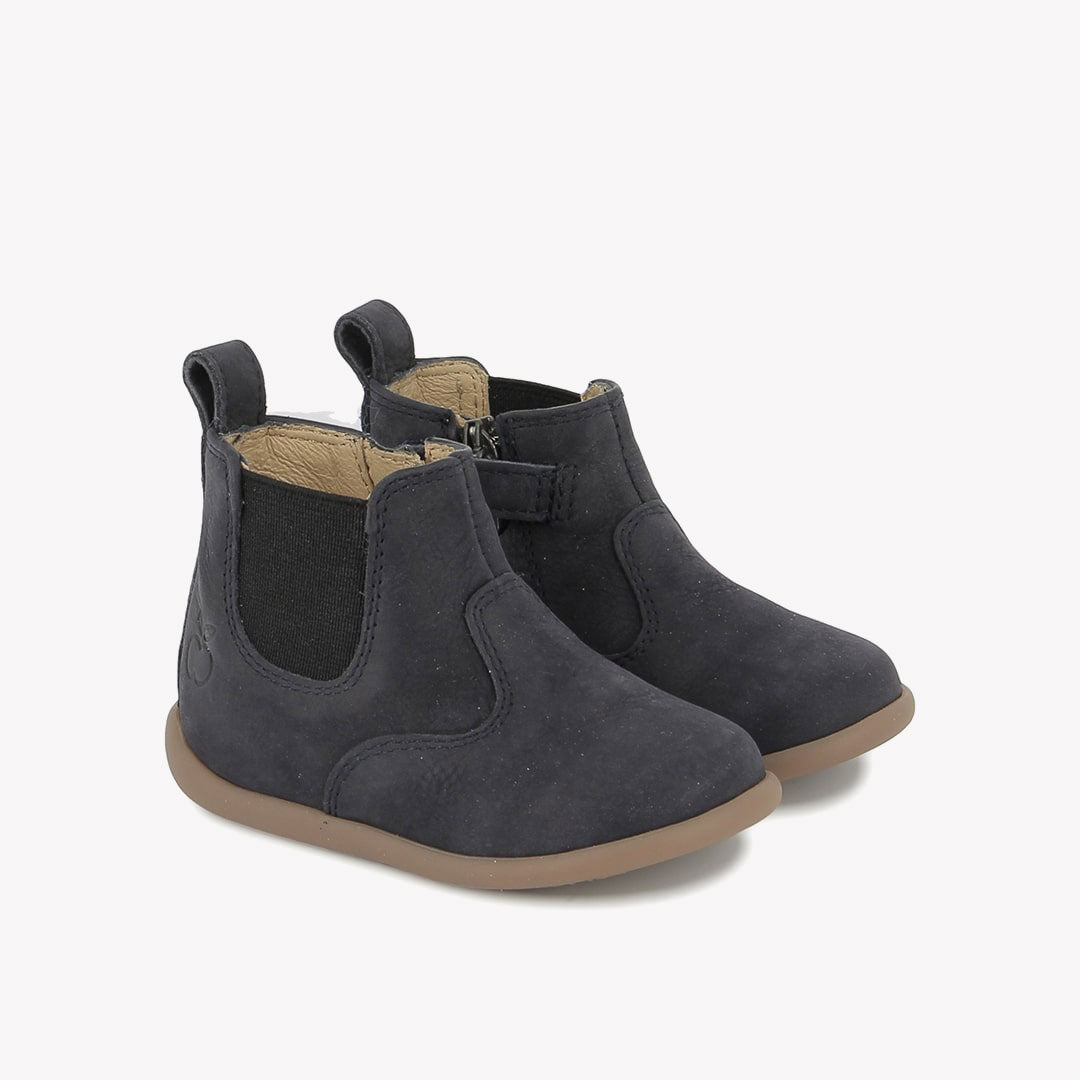 STAND-UP JOD - NUBUCK - MARINE POM D'API