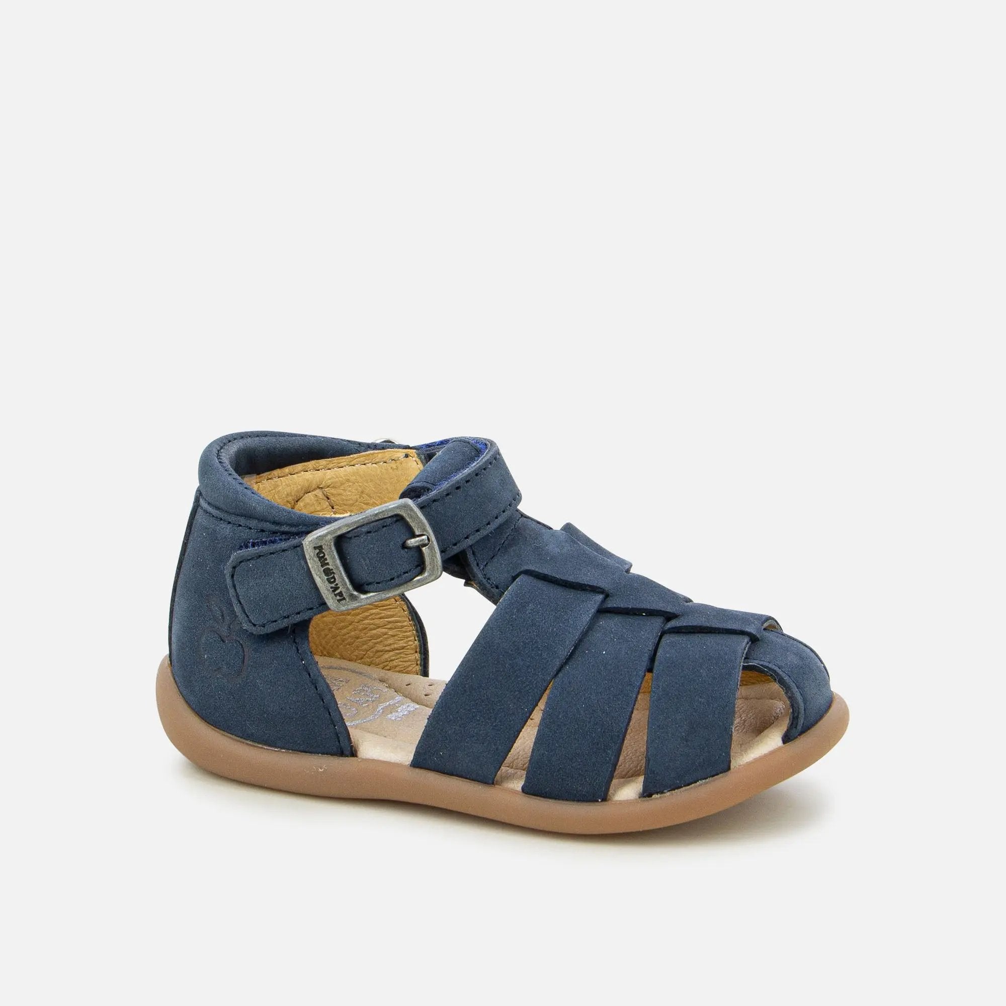 STAND-UP PAPY NUBUCK Bleu POM D'API